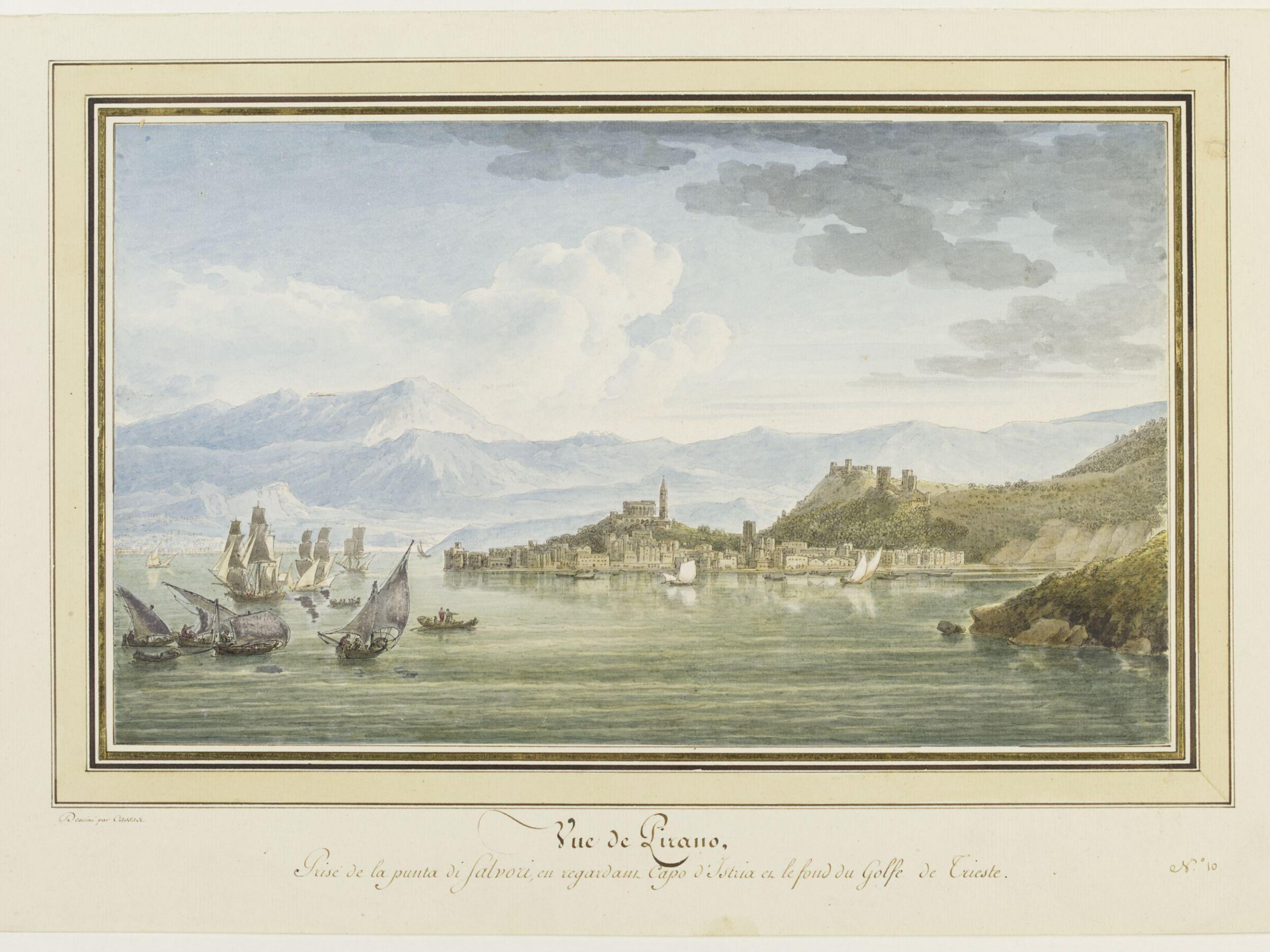 Voyage Pittoresque et Historique de l'Istrie et de la Dalmatie, Cassas, ca. 1782