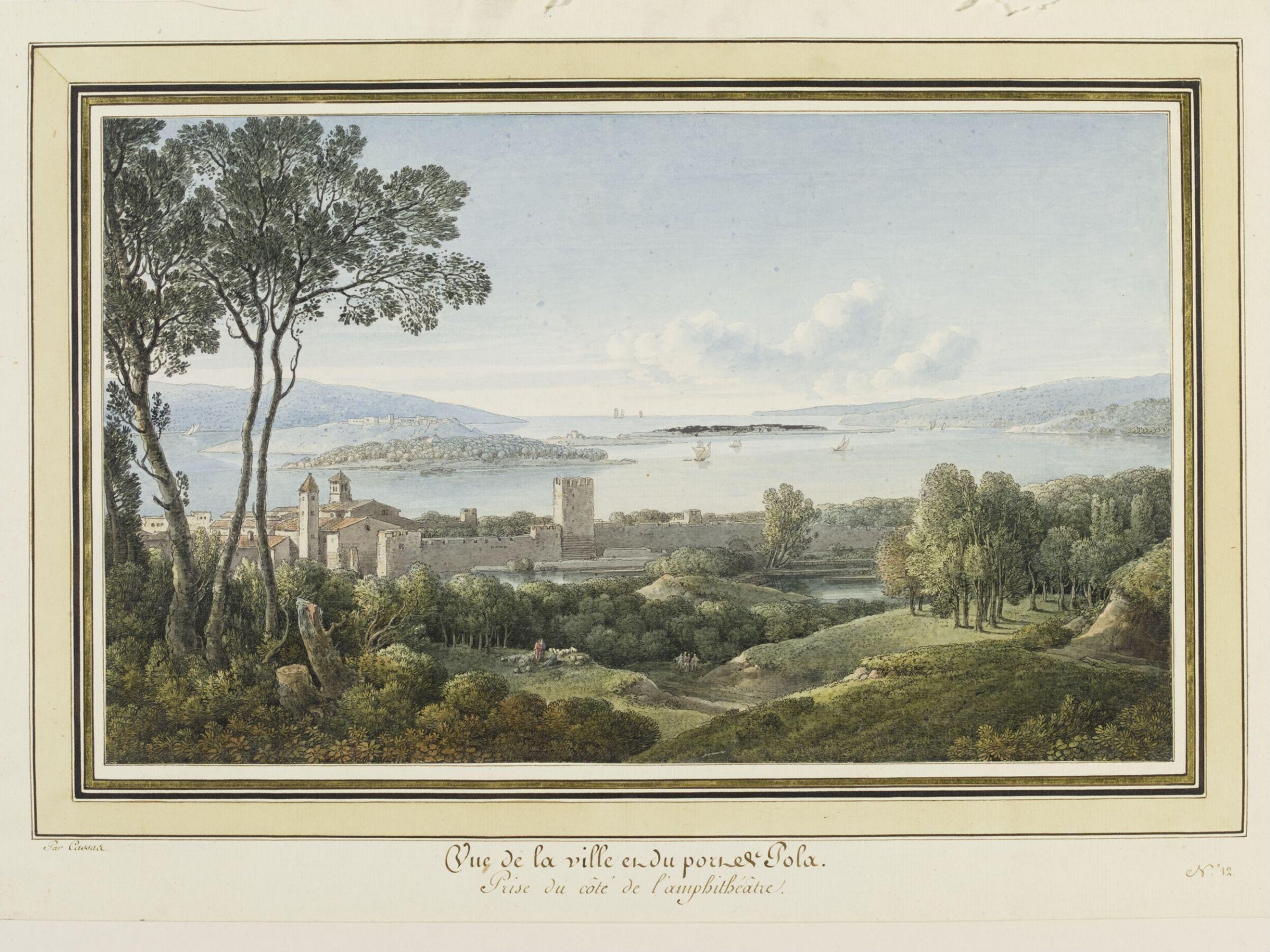 Voyage Pittoresque et Historique de l'Istrie et de la Dalmatie, Cassas, ca. 1782