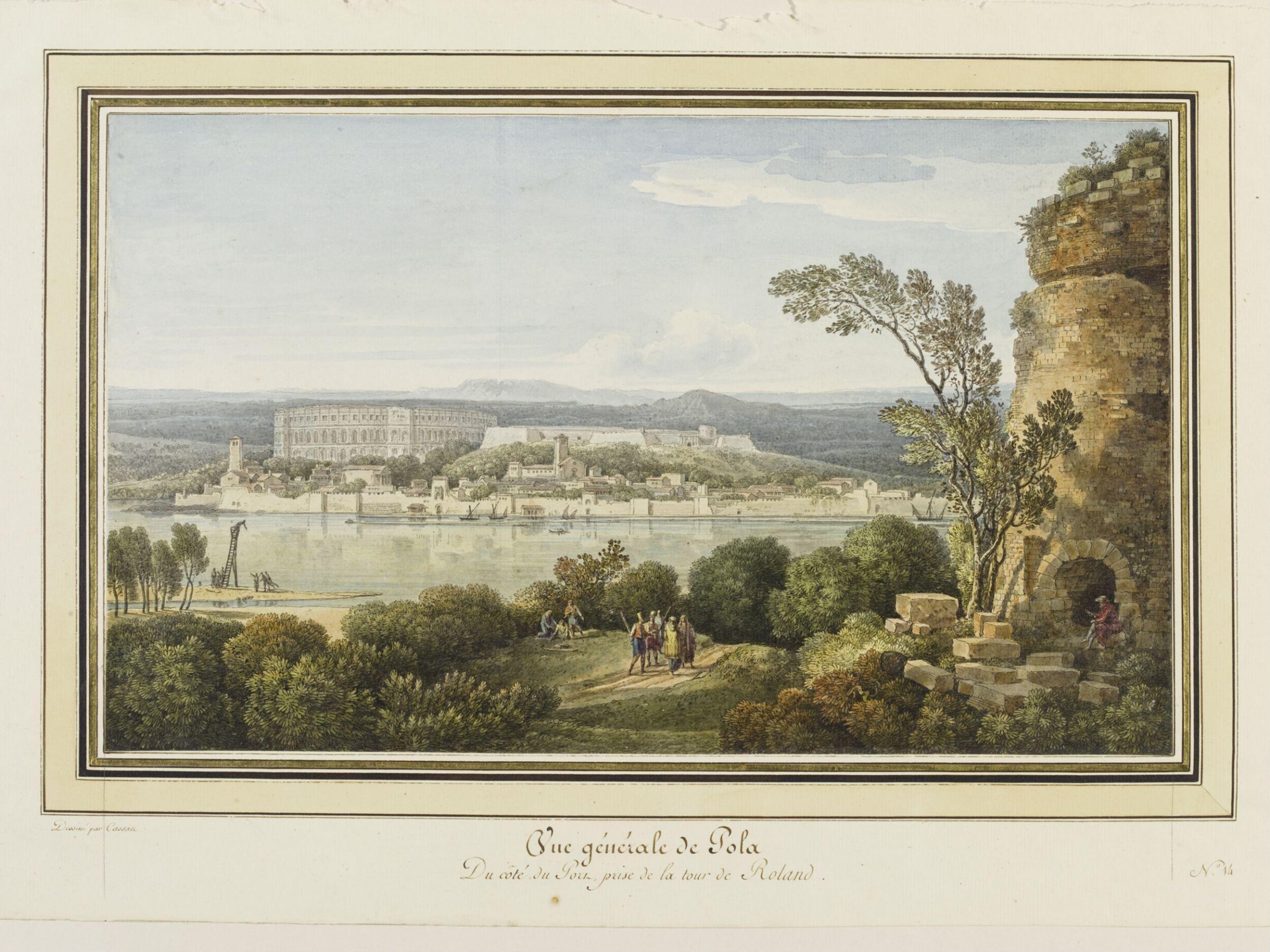 Voyage Pittoresque et Historique de l'Istrie et de la Dalmatie, Cassas, ca. 1782