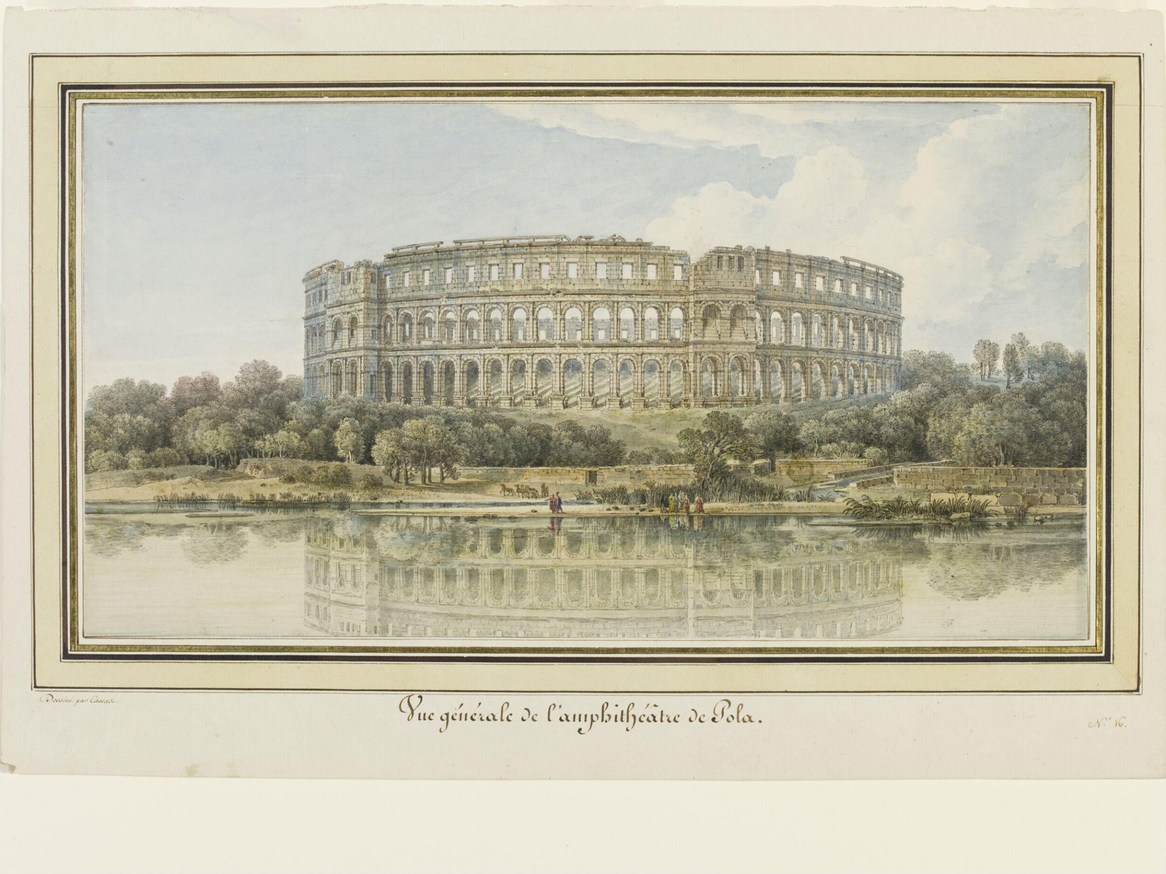 Voyage Pittoresque et Historique de l'Istrie et de la Dalmatie, Cassas, ca. 1782
