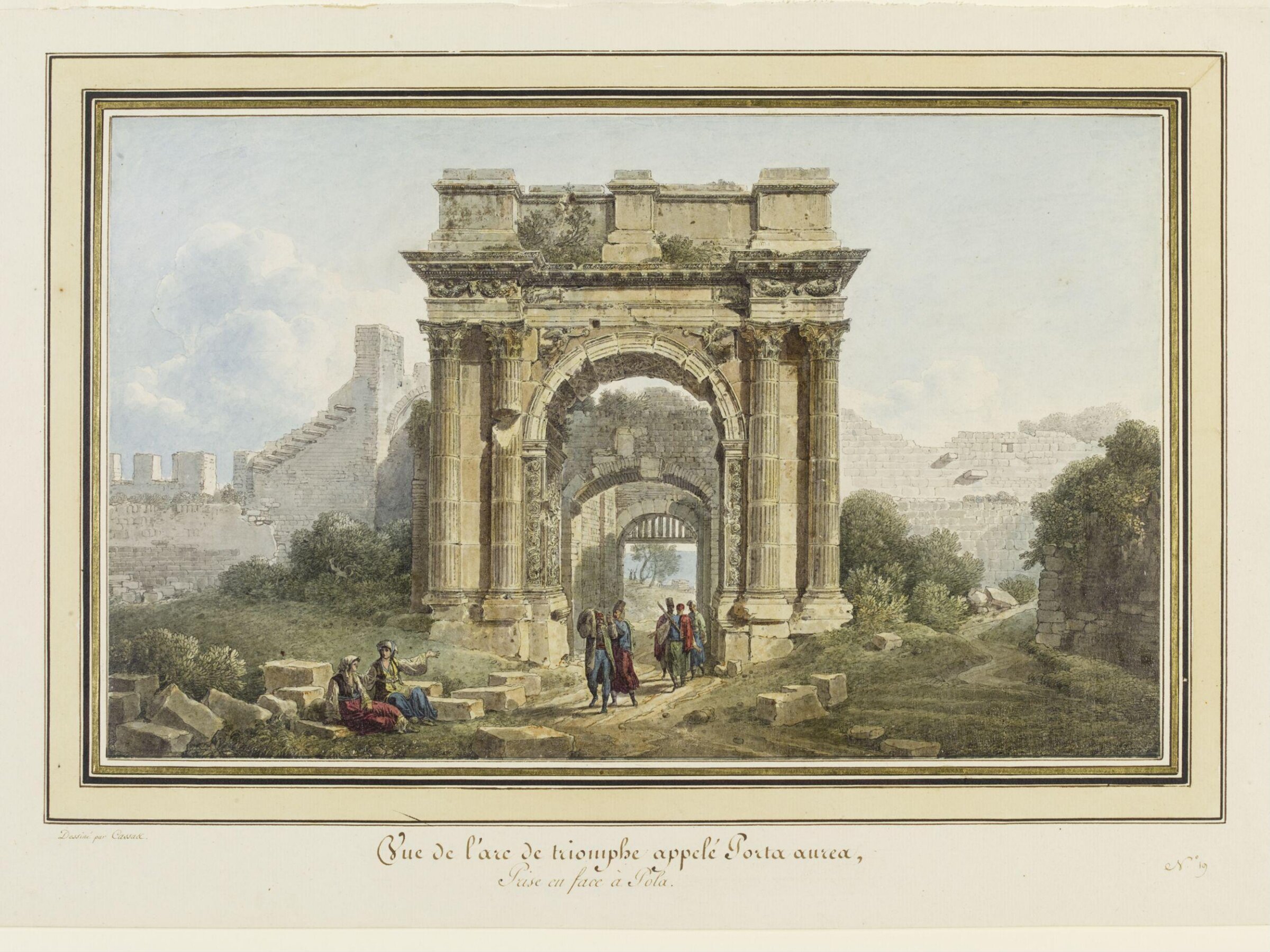 Voyage Pittoresque et Historique de l'Istrie et de la Dalmatie, Cassas, ca. 1782