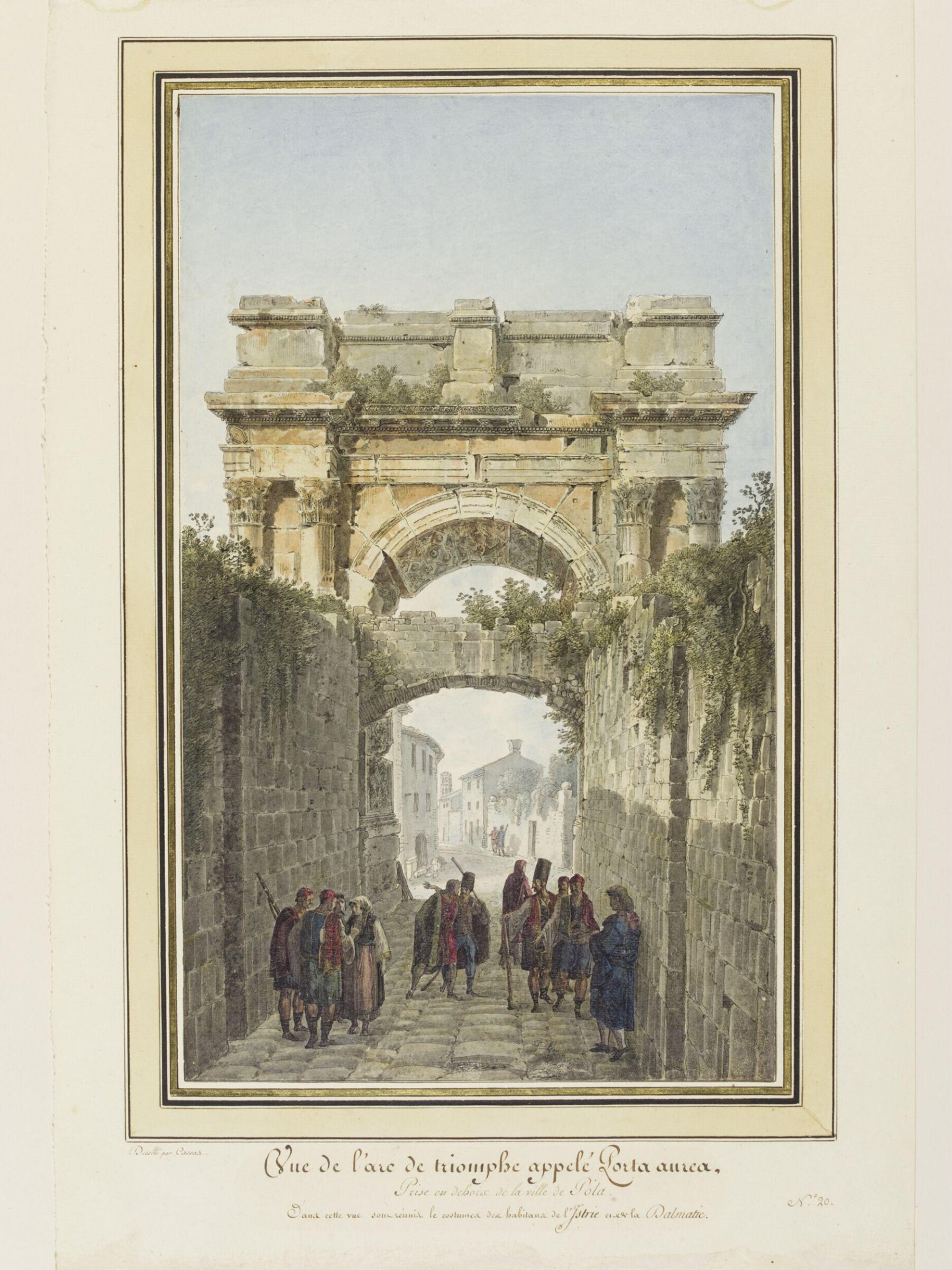 Voyage Pittoresque et Historique de l'Istrie et de la Dalmatie, Cassas, ca. 1782