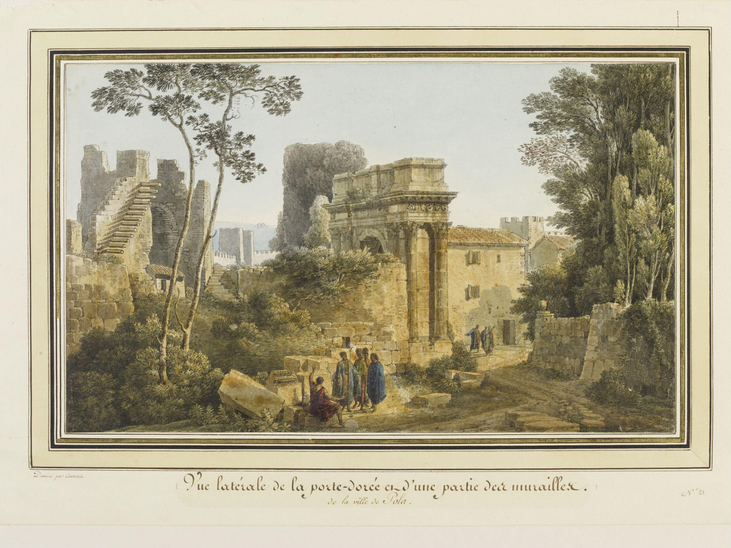 Voyage Pittoresque et Historique de l'Istrie et de la Dalmatie, Cassas, ca. 1782