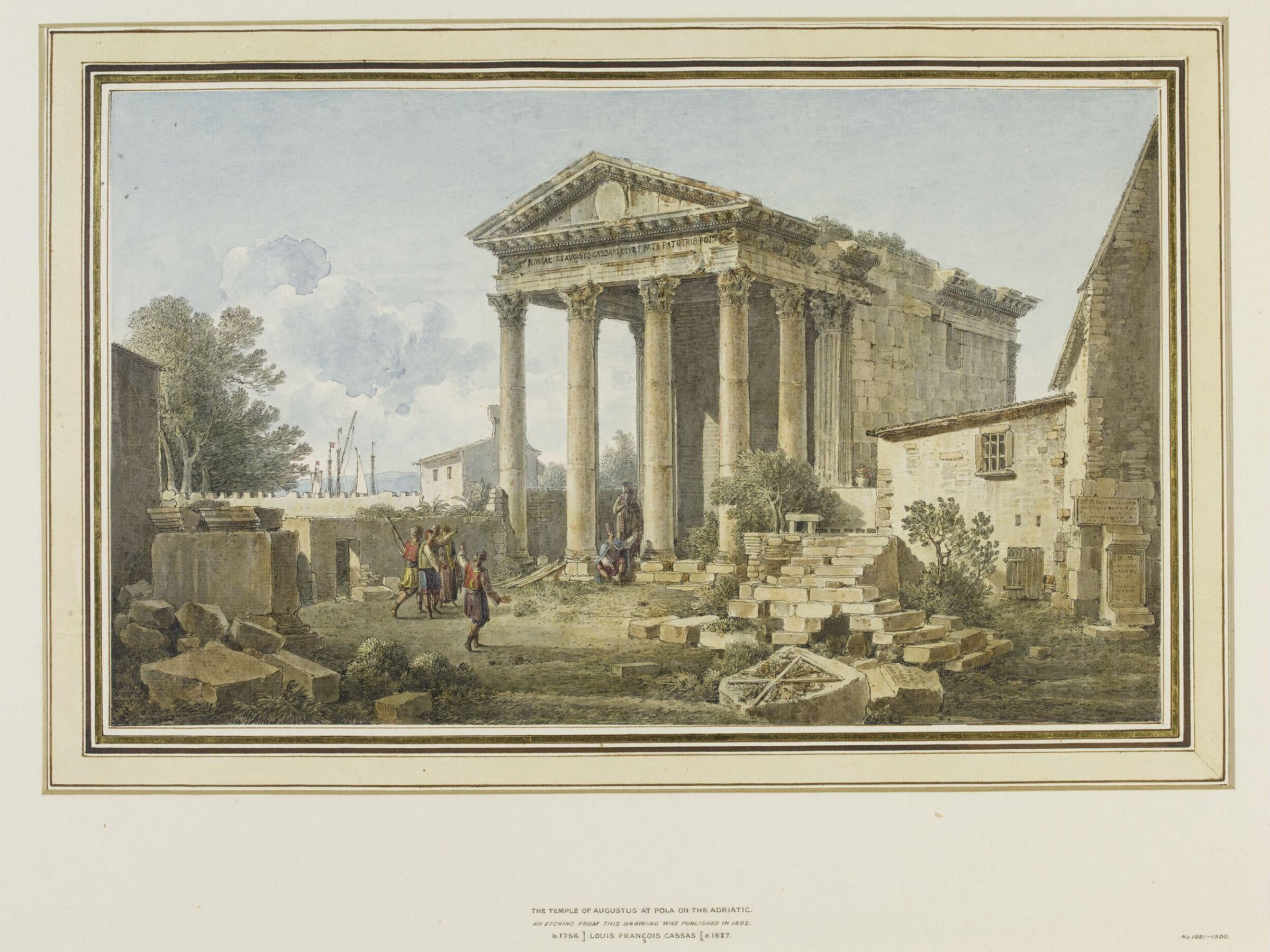 Voyage Pittoresque et Historique de l'Istrie et de la Dalmatie, Cassas, ca. 1782