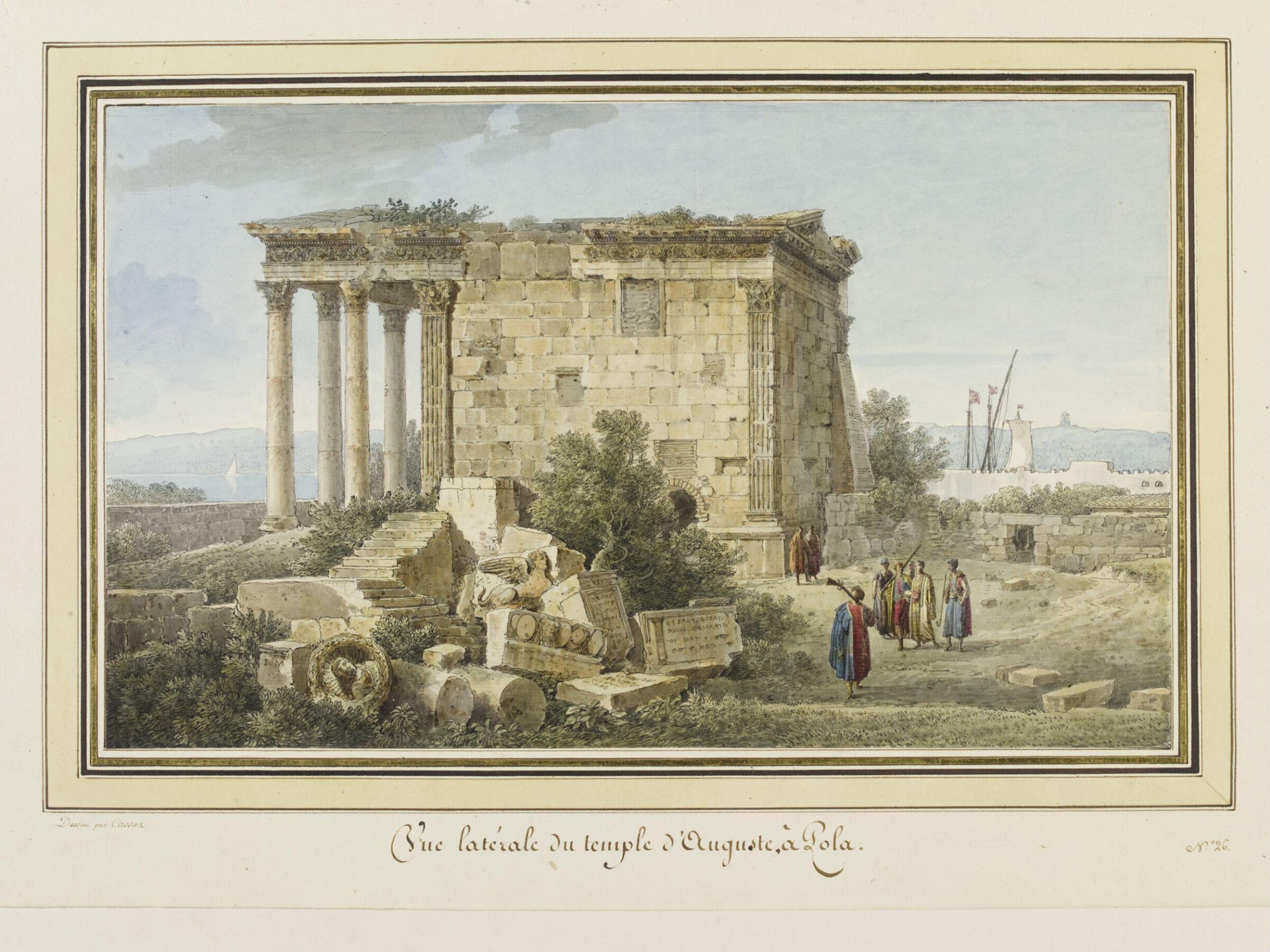 Voyage Pittoresque et Historique de l'Istrie et de la Dalmatie, Cassas, ca. 1782