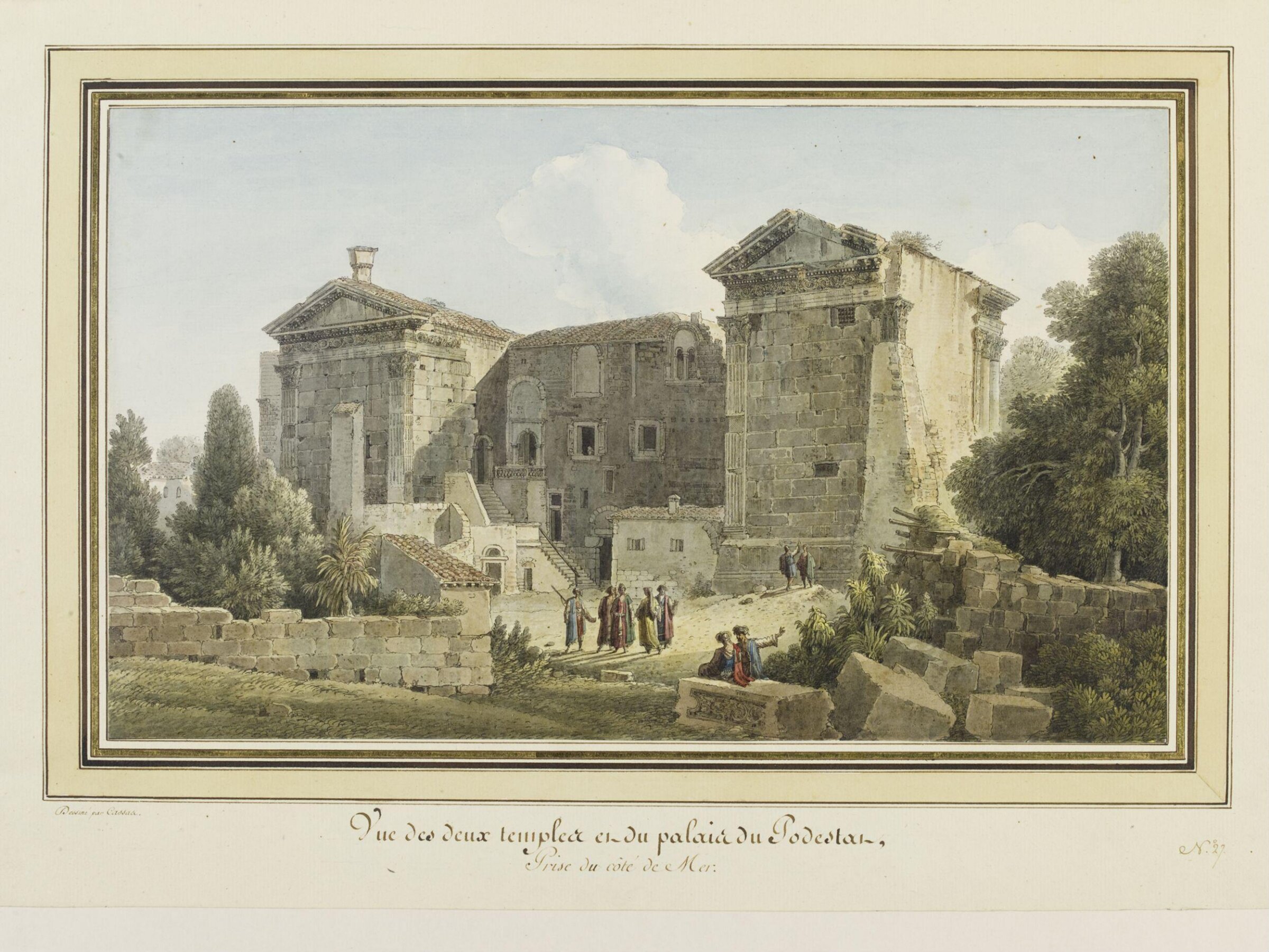 Voyage Pittoresque et Historique de l'Istrie et de la Dalmatie, Cassas, ca. 1782