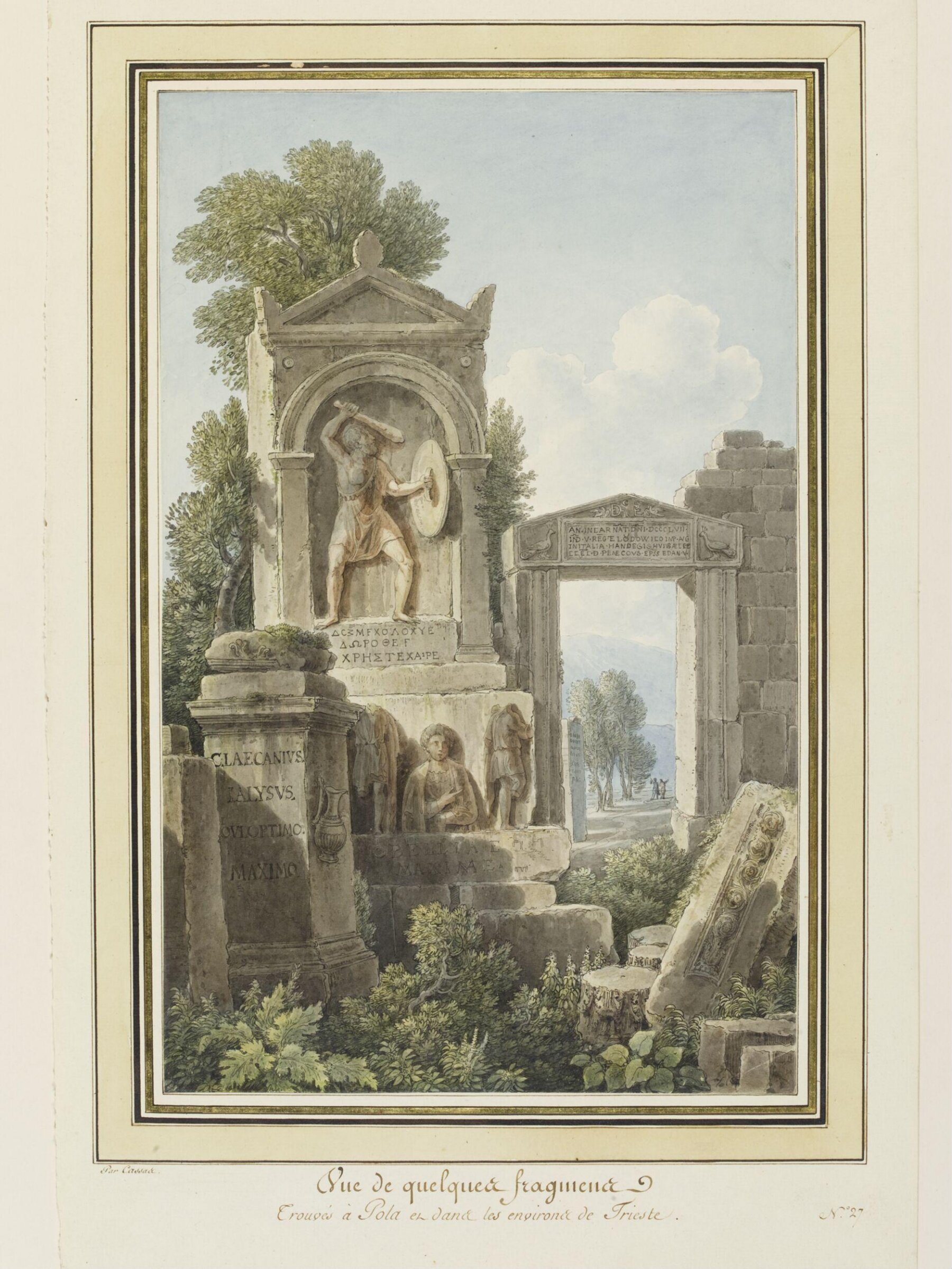 Voyage Pittoresque et Historique de l'Istrie et de la Dalmatie, Cassas, ca. 1782
