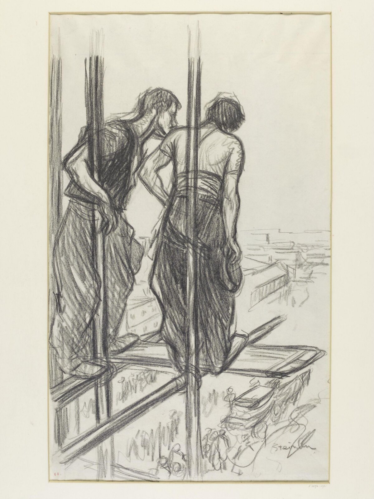 Tu t'en iras les pieds devant, Steinlen, 1895