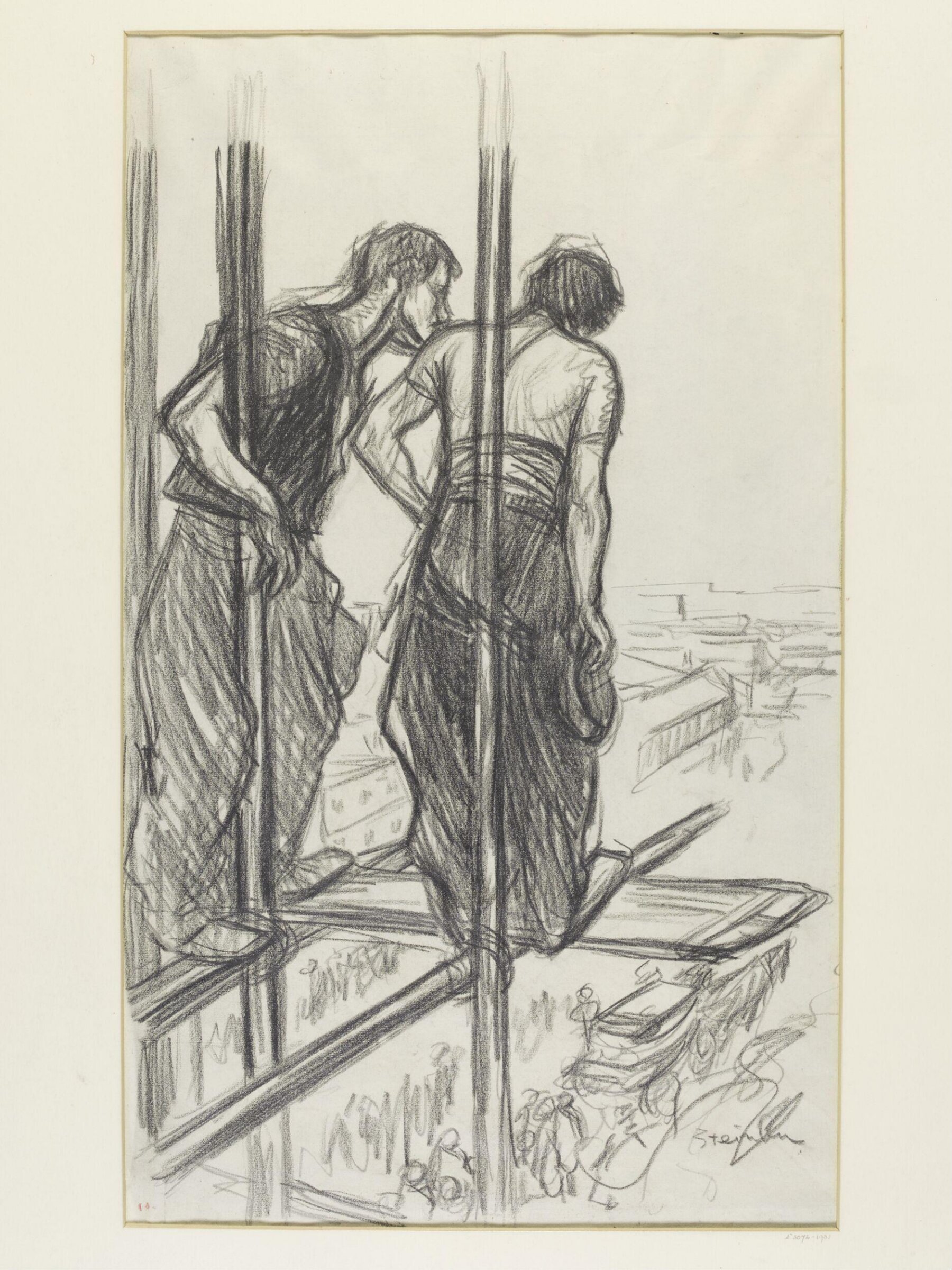 Tu t'en iras les pieds devant, Steinlen, 1895
