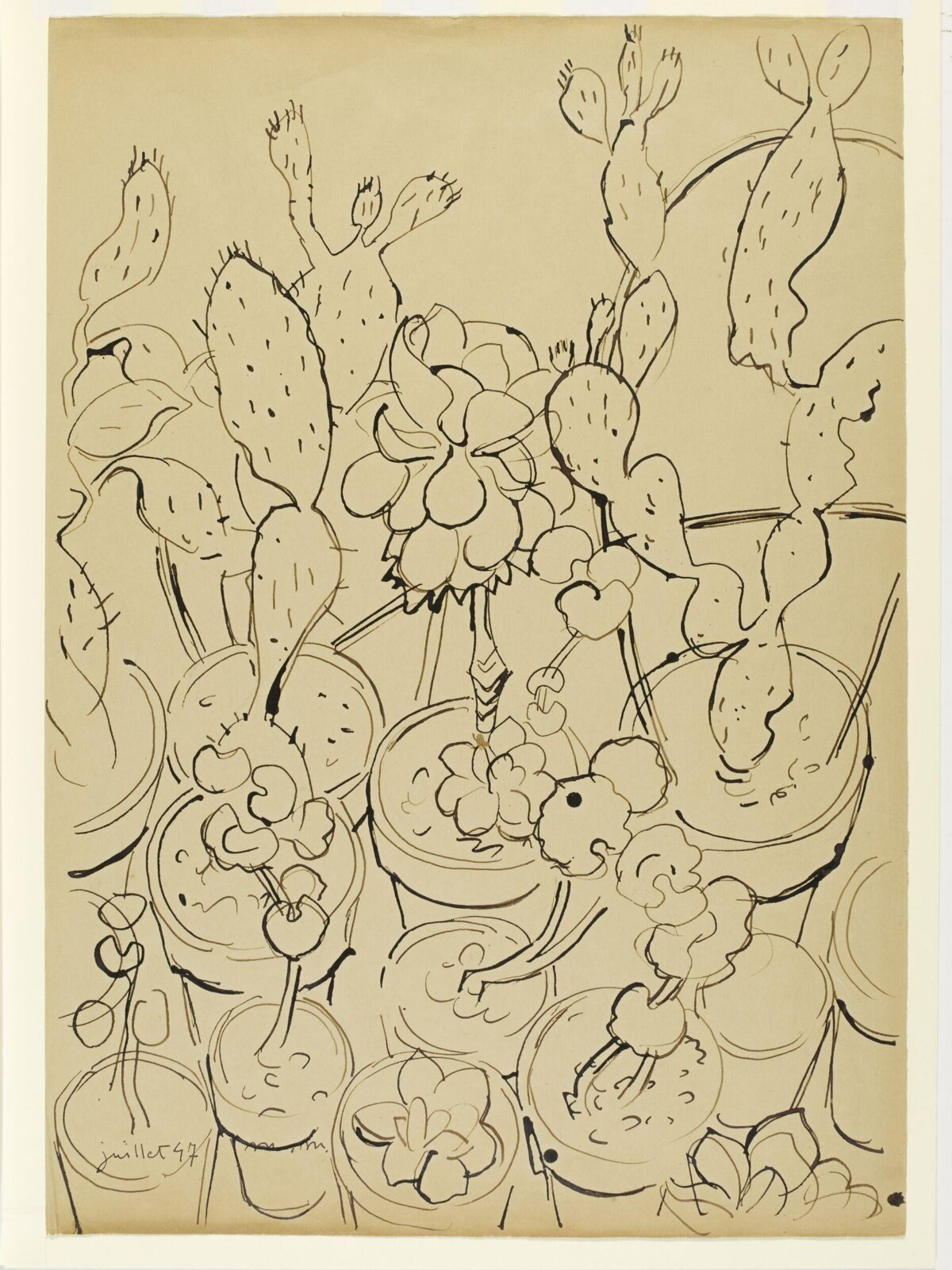 Drawing, Maurice Marinot