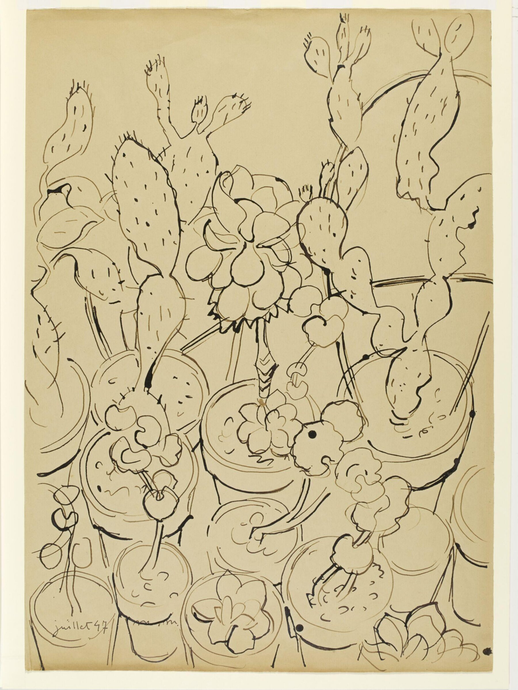 Drawing, Maurice Marinot