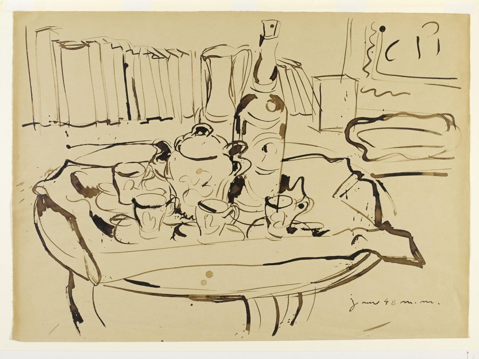 Drawing, Maurice Marinot