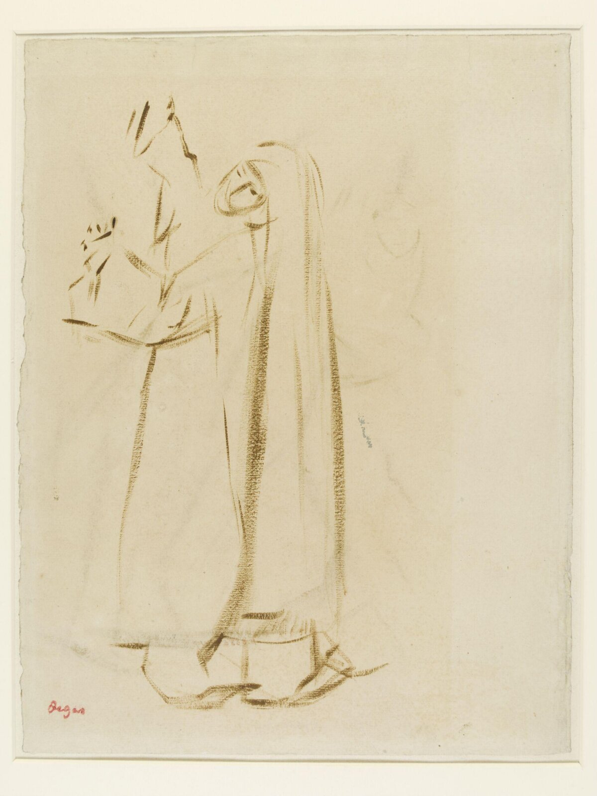 Study for 'Ballet Scene', Hilaire-Germain Edgar Degas, 1876