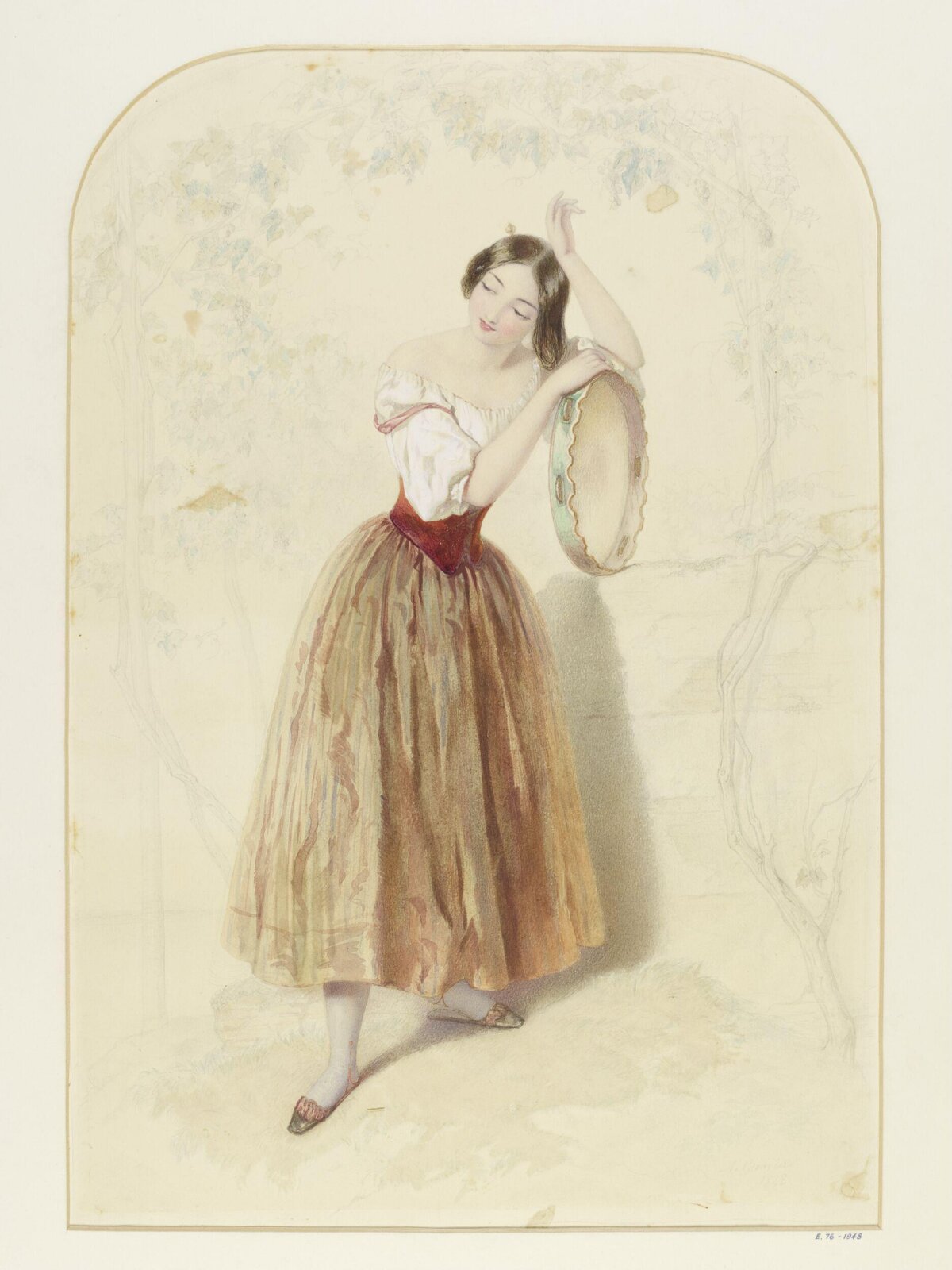 Drawing, Augustus Jules Bouvier, 1848