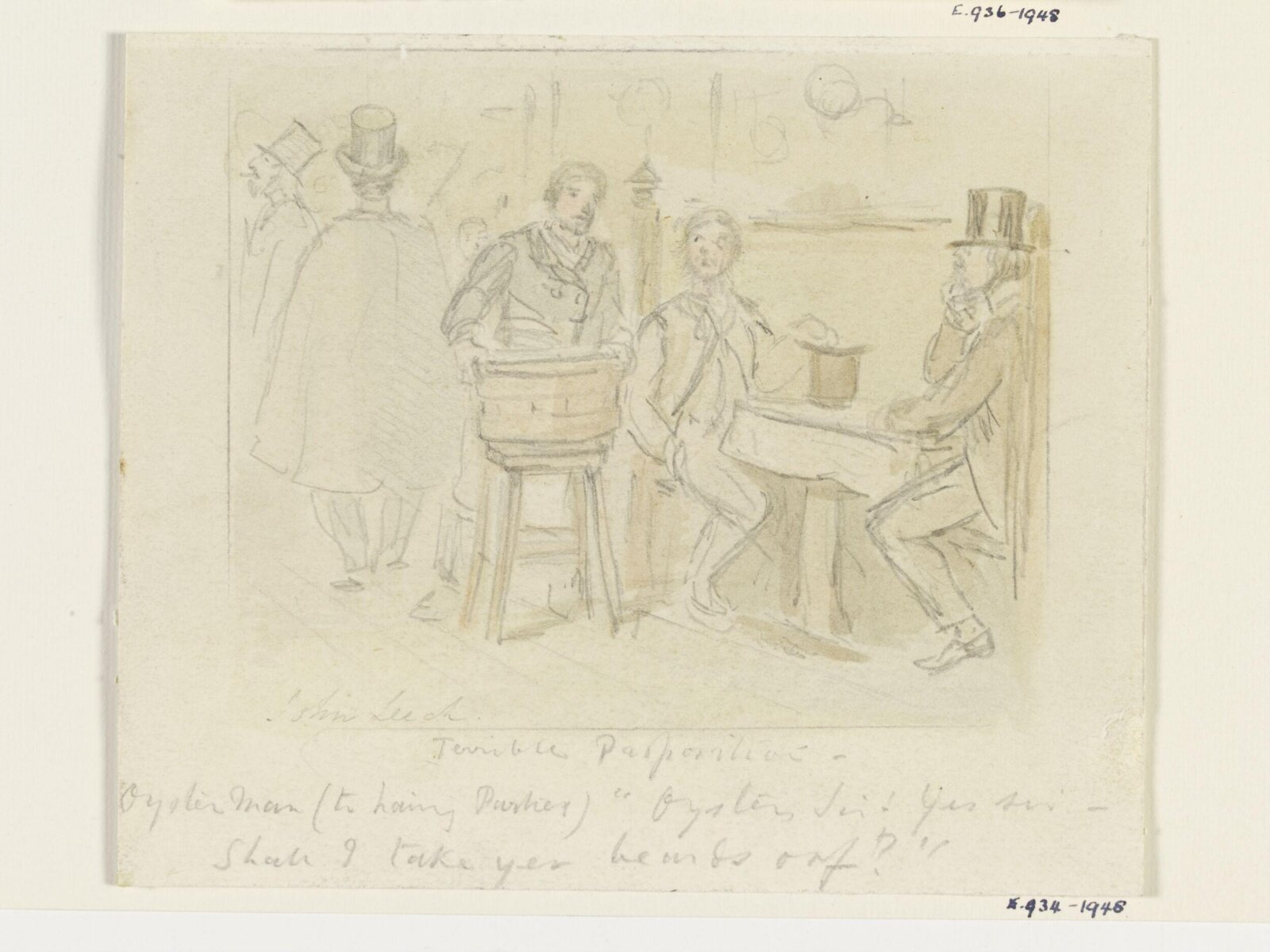 Drawing, Leech, 1859