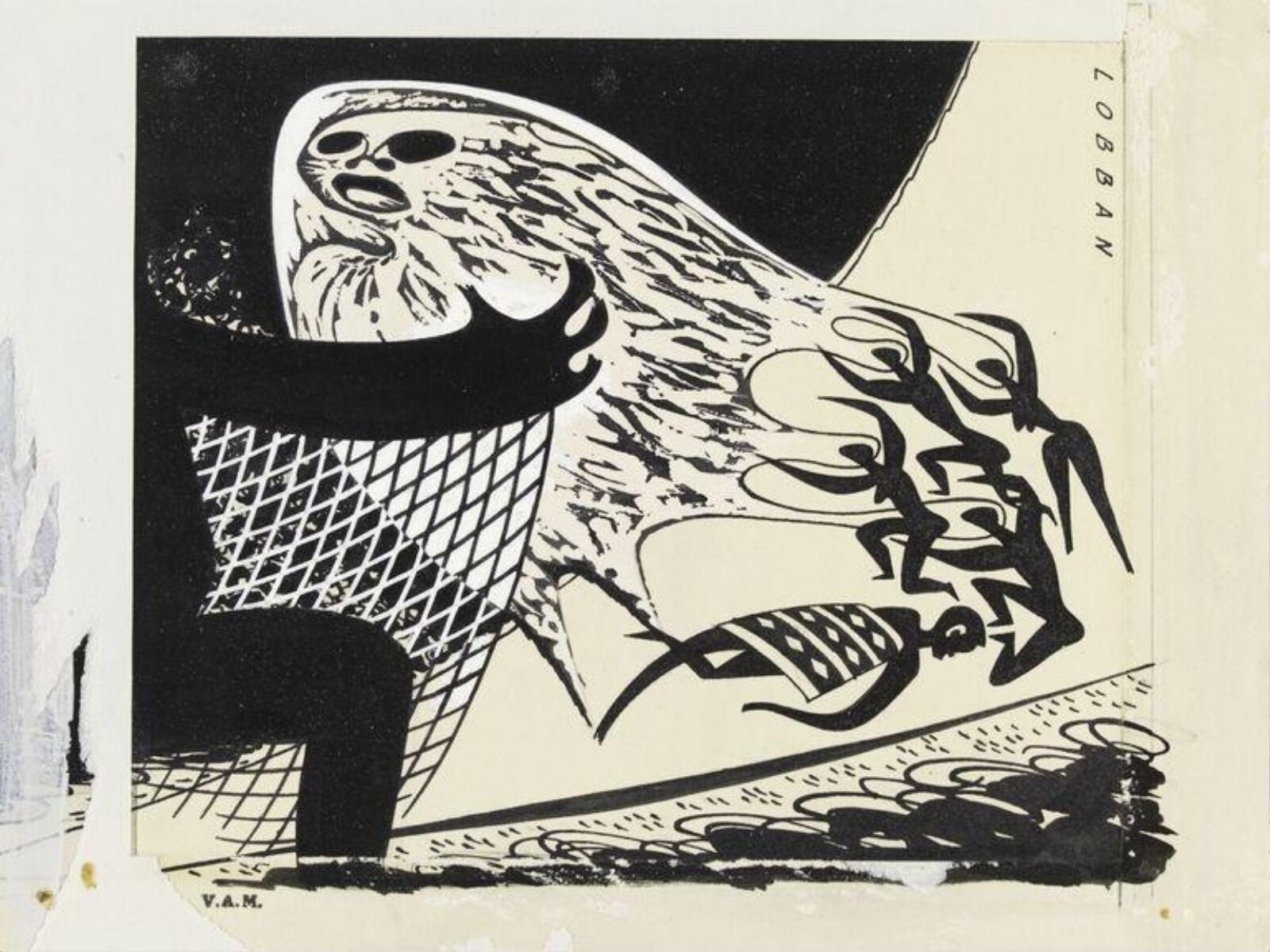 Drawing, J. Lobban, ca. 1949