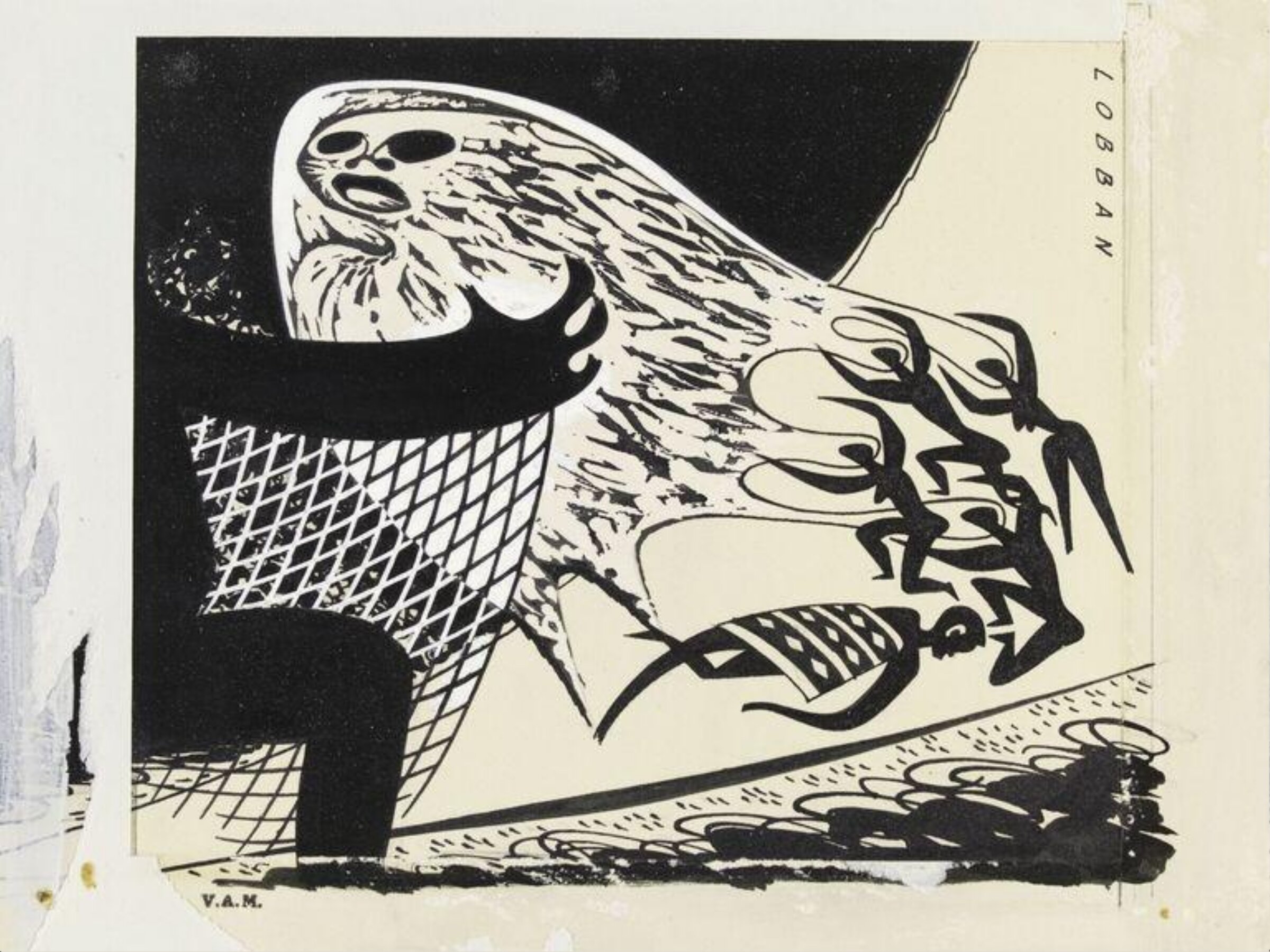 Drawing, J. Lobban, ca. 1949