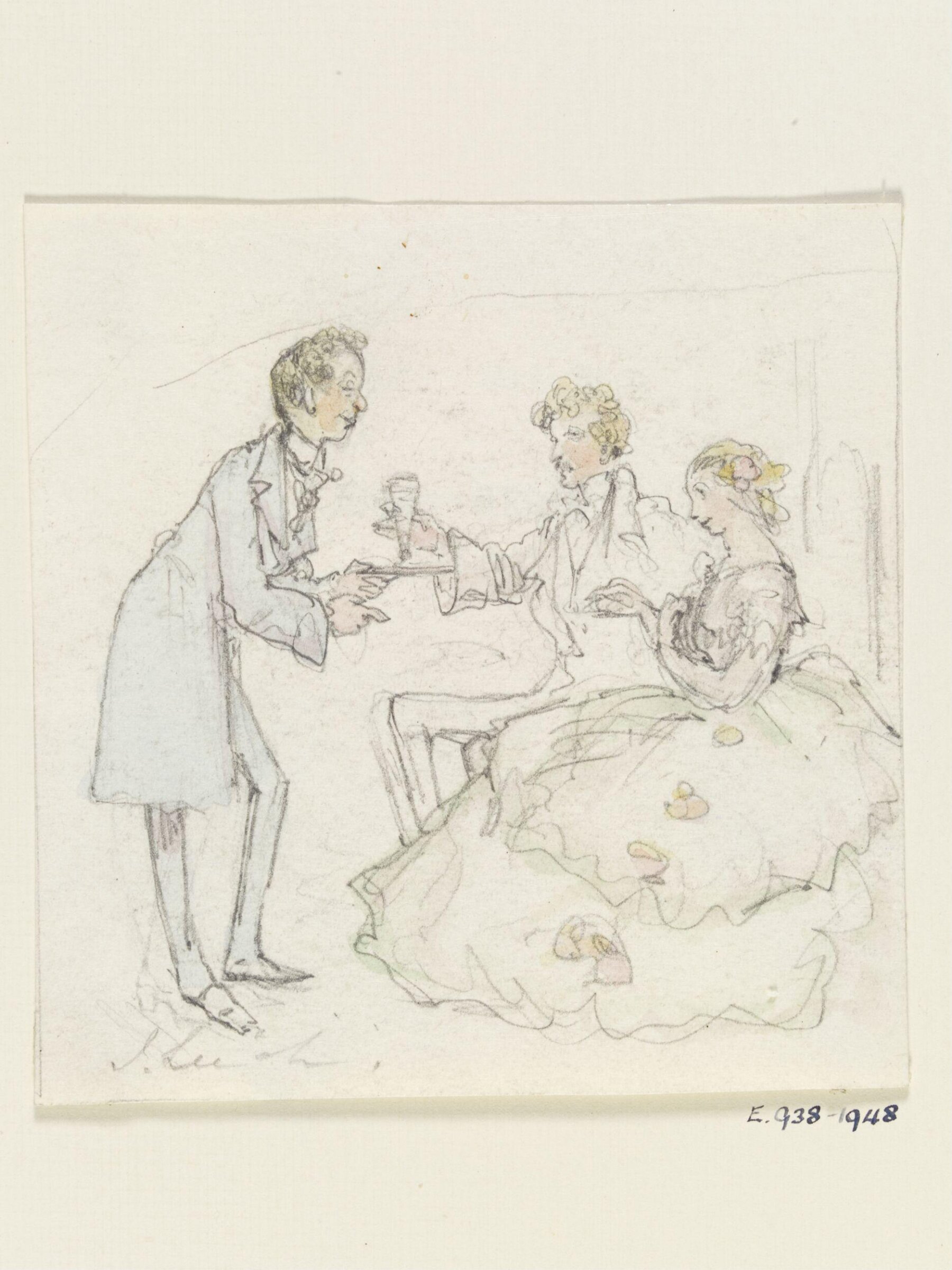 Drawing, Leech, 1817-1864