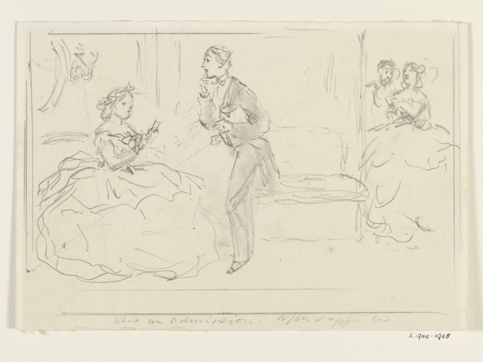 Drawing, Leech, 1868
