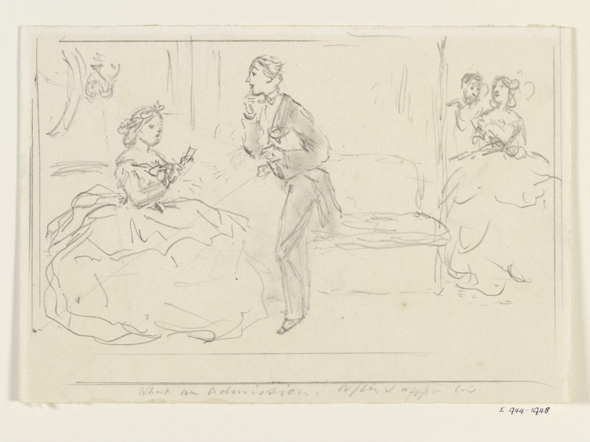 Drawing, Leech, 1868