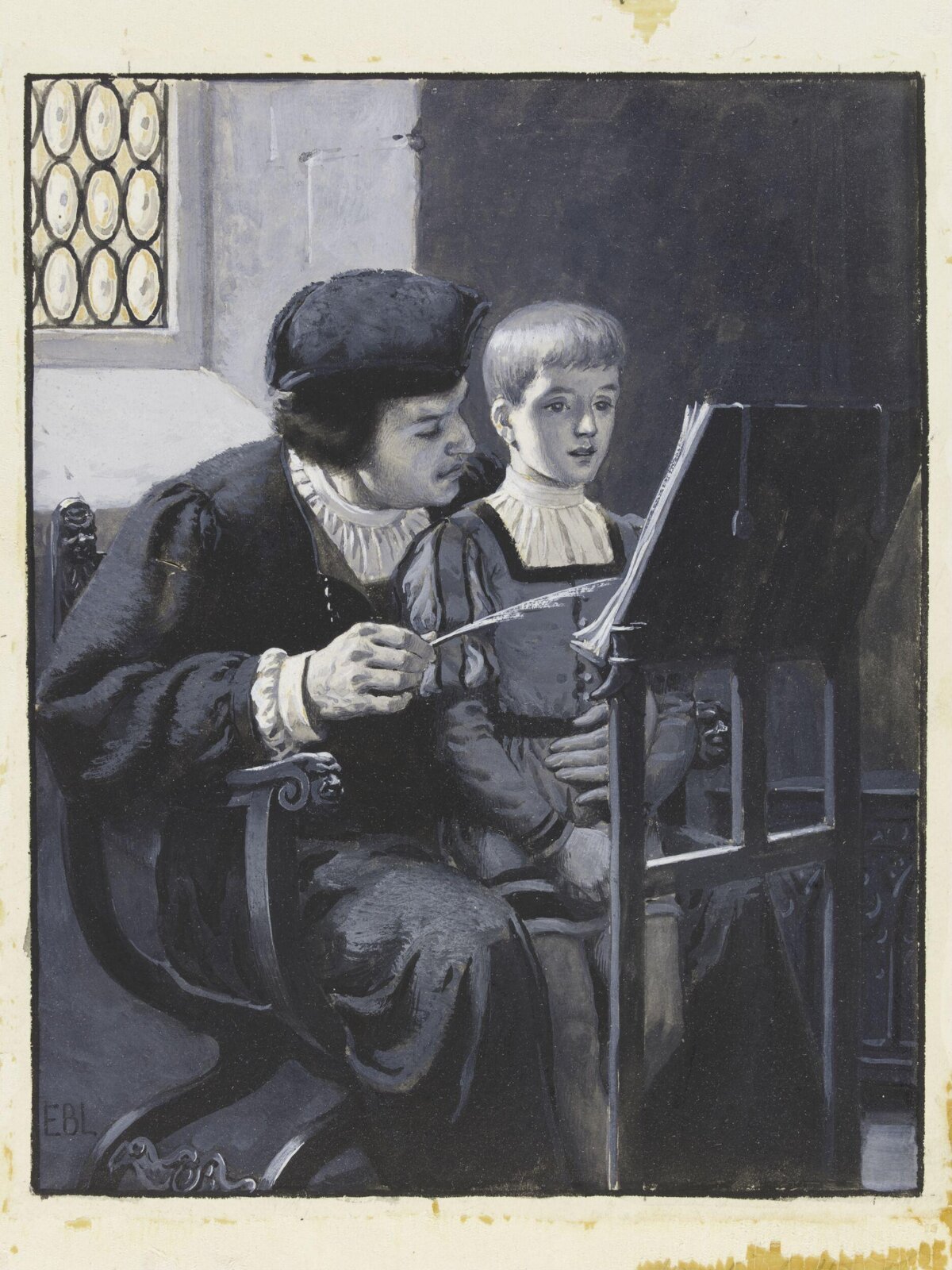 Drawing, Leighton, ca. 1887