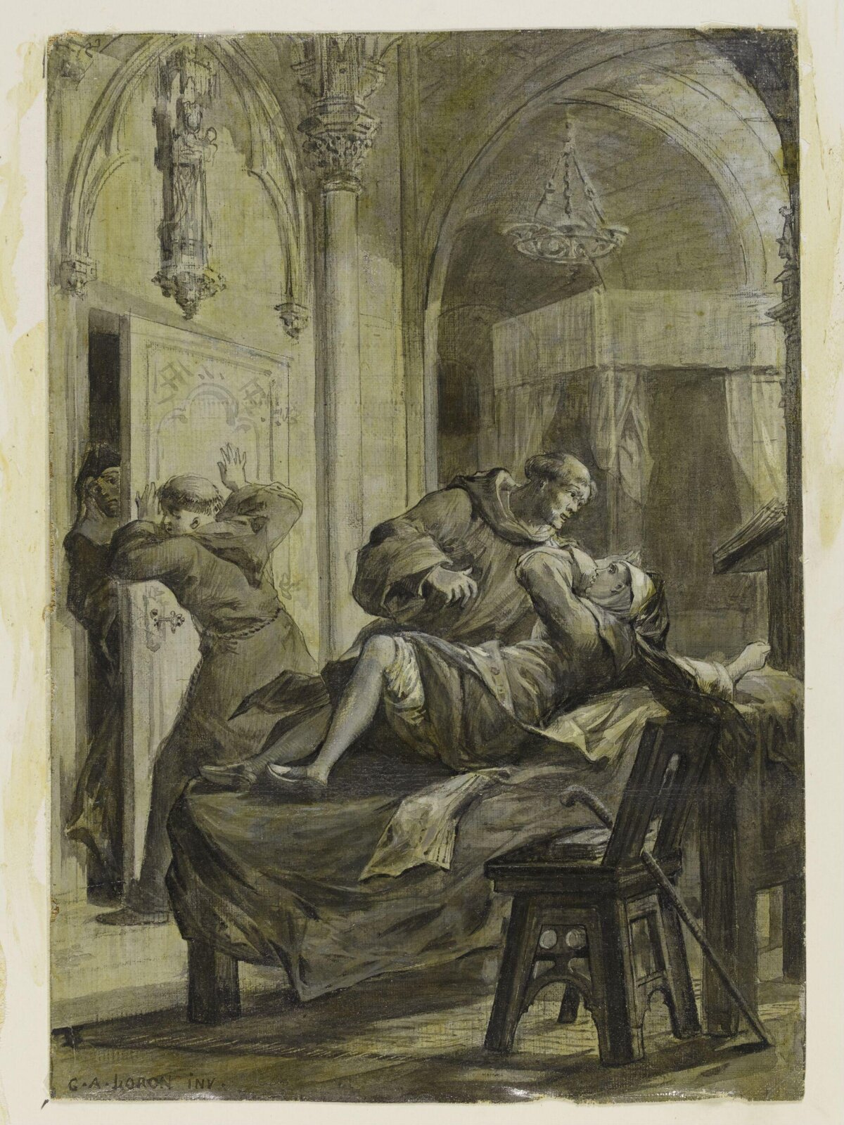 Drawing, G. Loron, 1875-1925