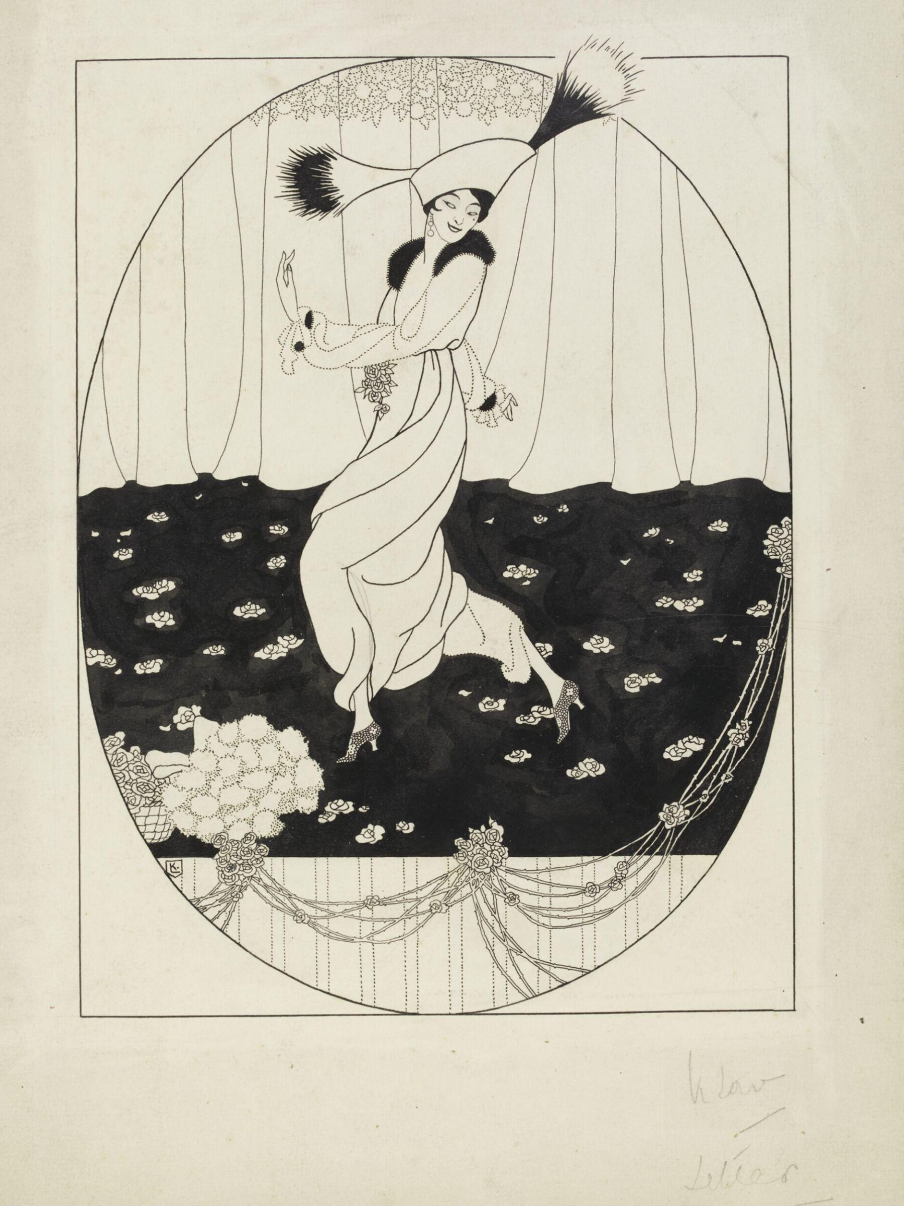 Drawing, Katherine Low, 1875-1925