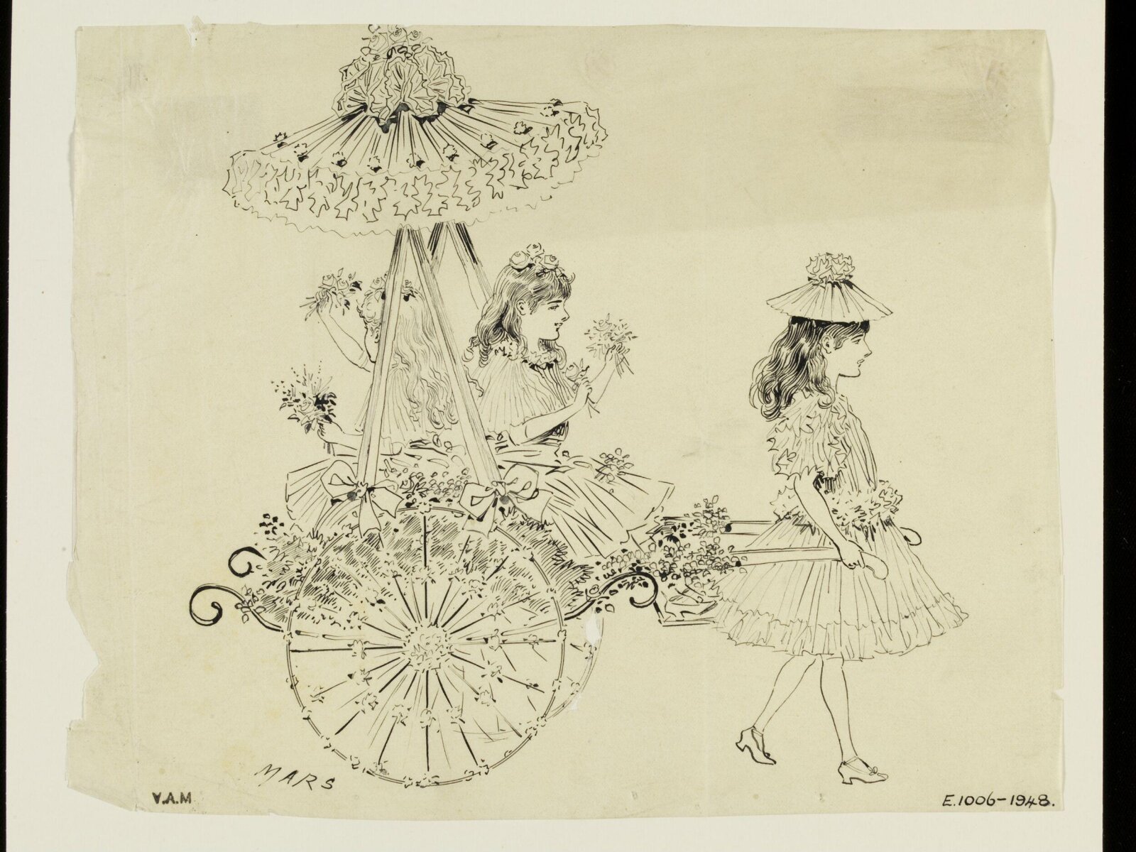 Drawing, Maurice Bonvoisin, 1849-1912