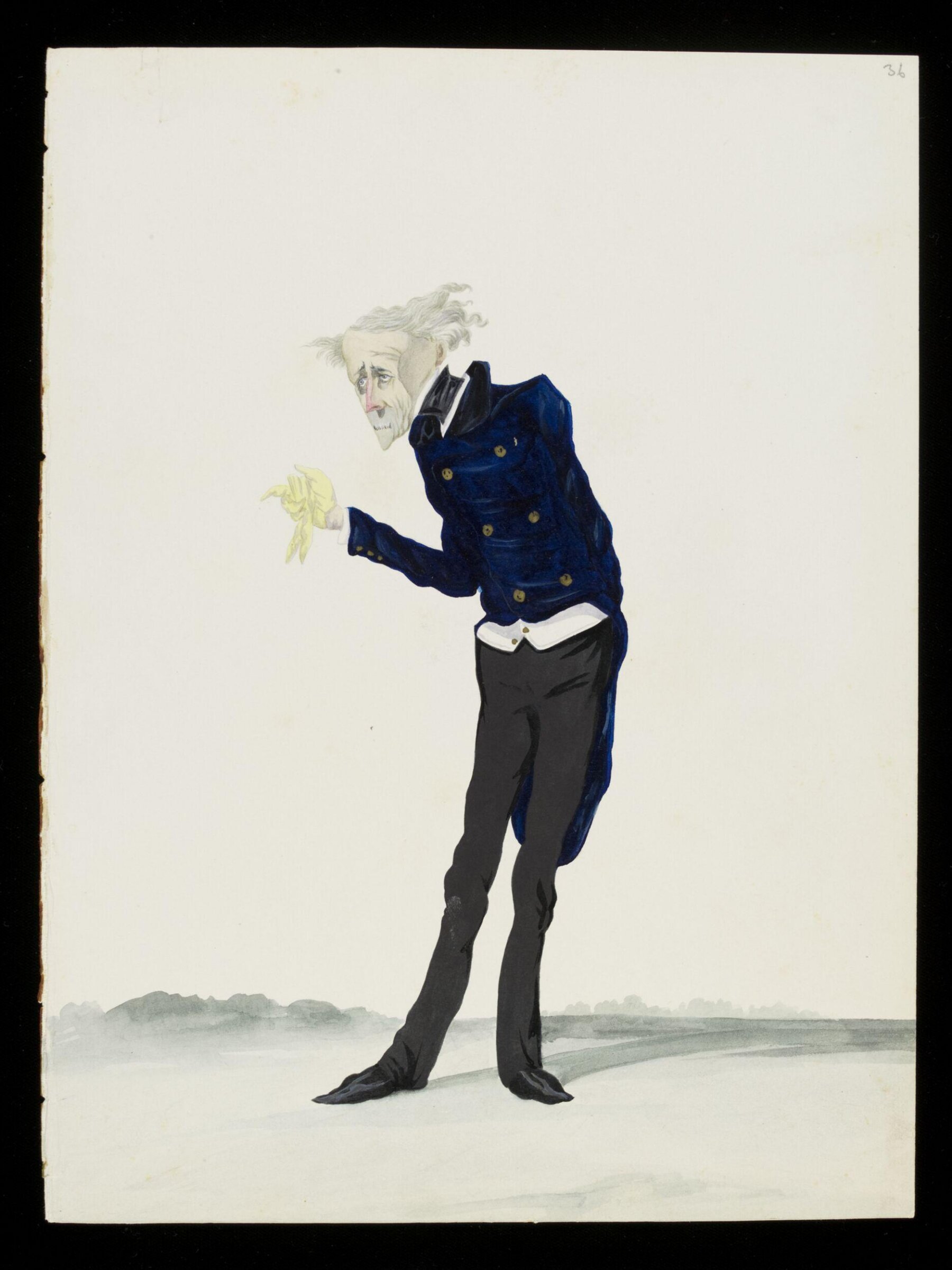 Drawing, Georges Miral, mid 19th century