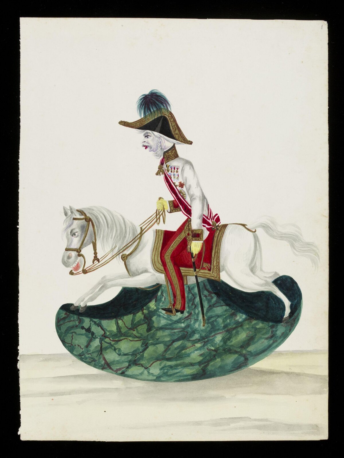 Drawing, Georges Miral, mid 19th century