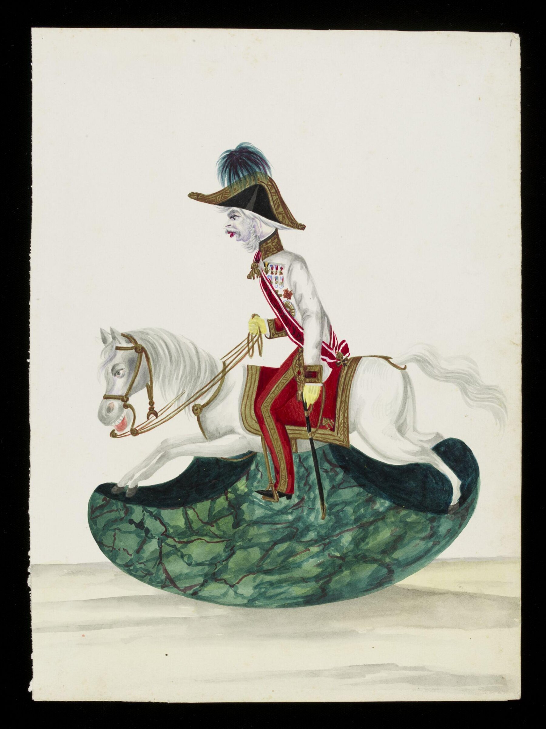 Drawing, Georges Miral, mid 19th century