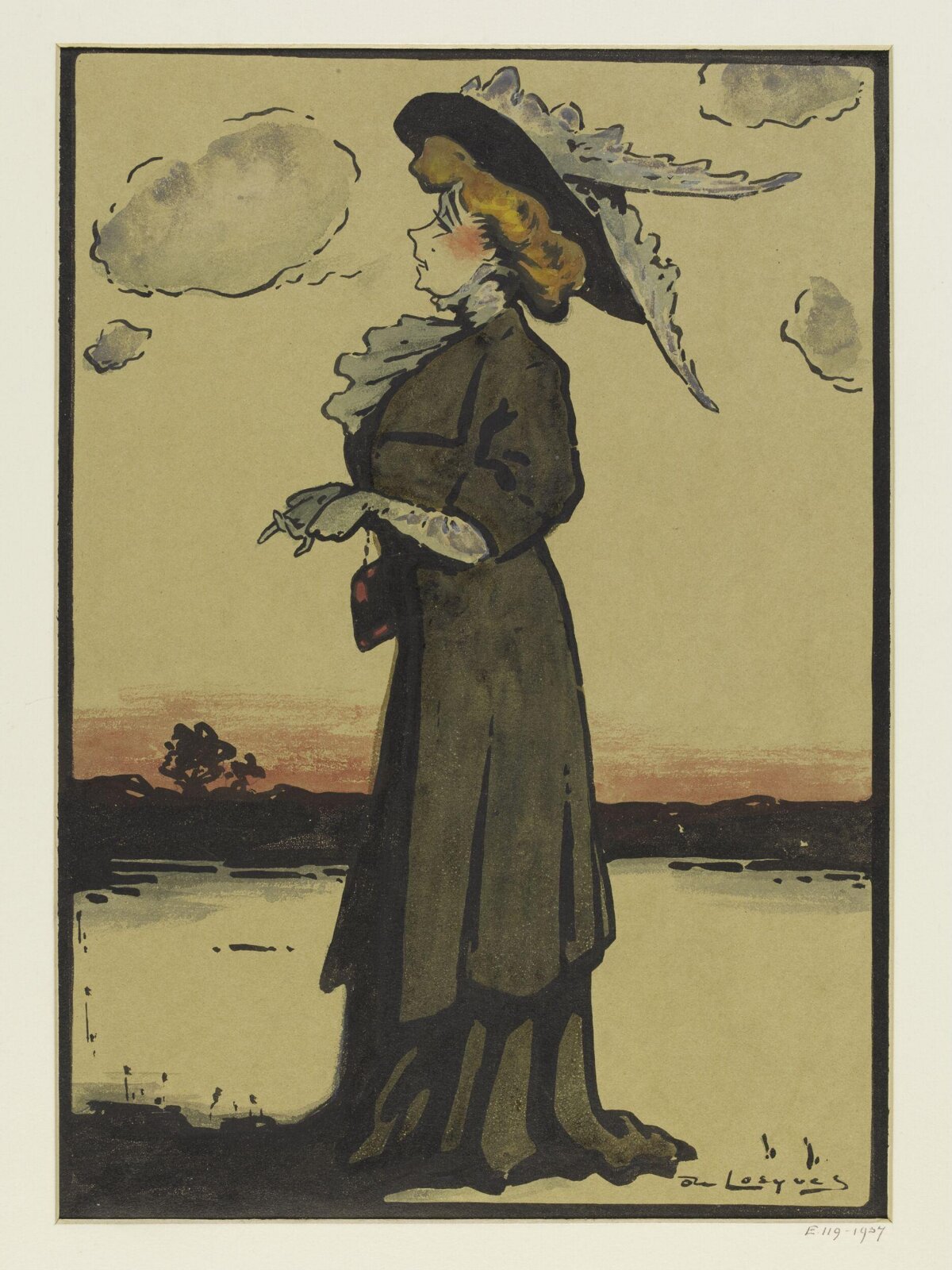 Parisienne, Daniel de Losques, ca. 1911