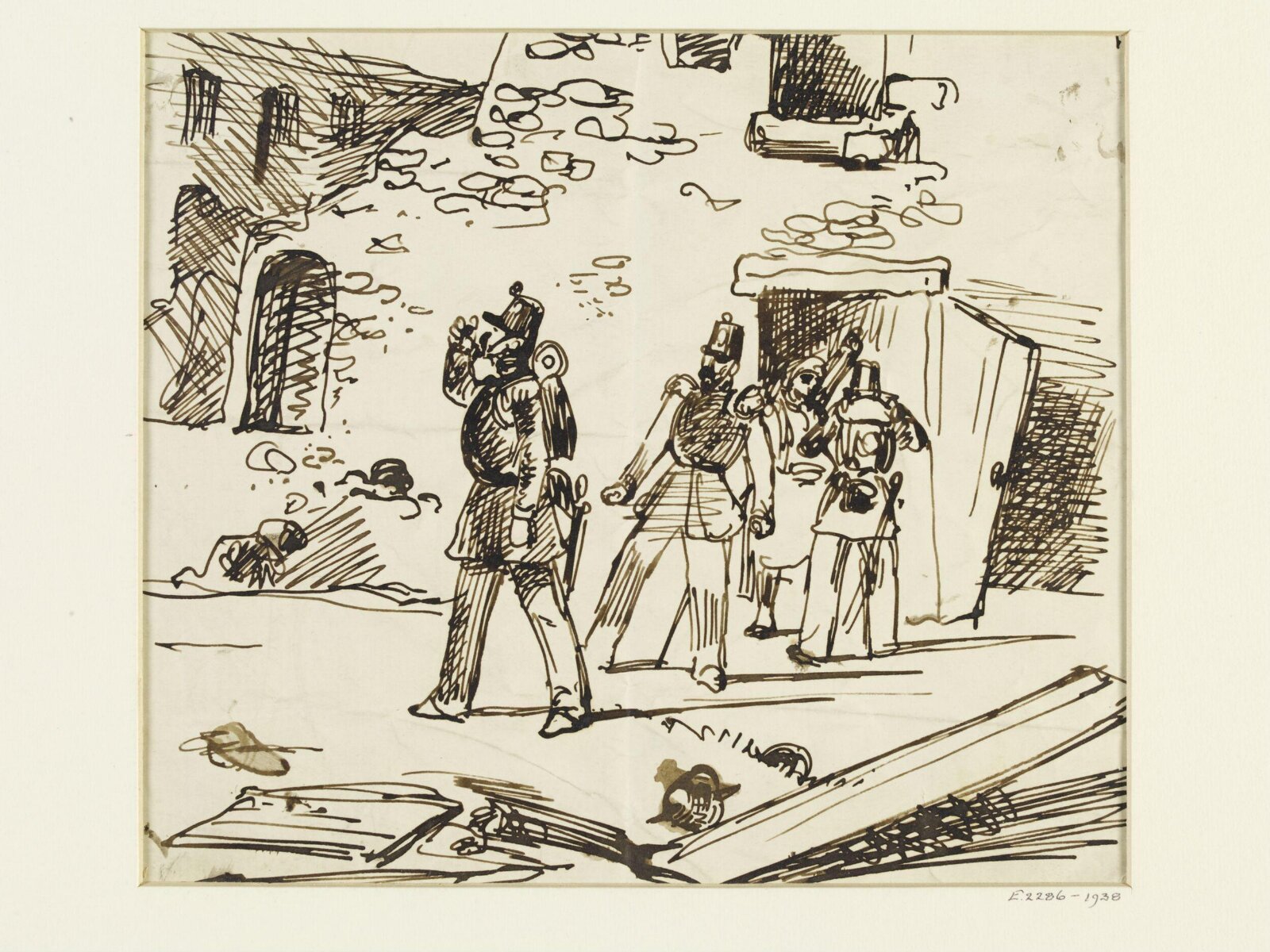 Drawing, Paul Musurus, c.1855