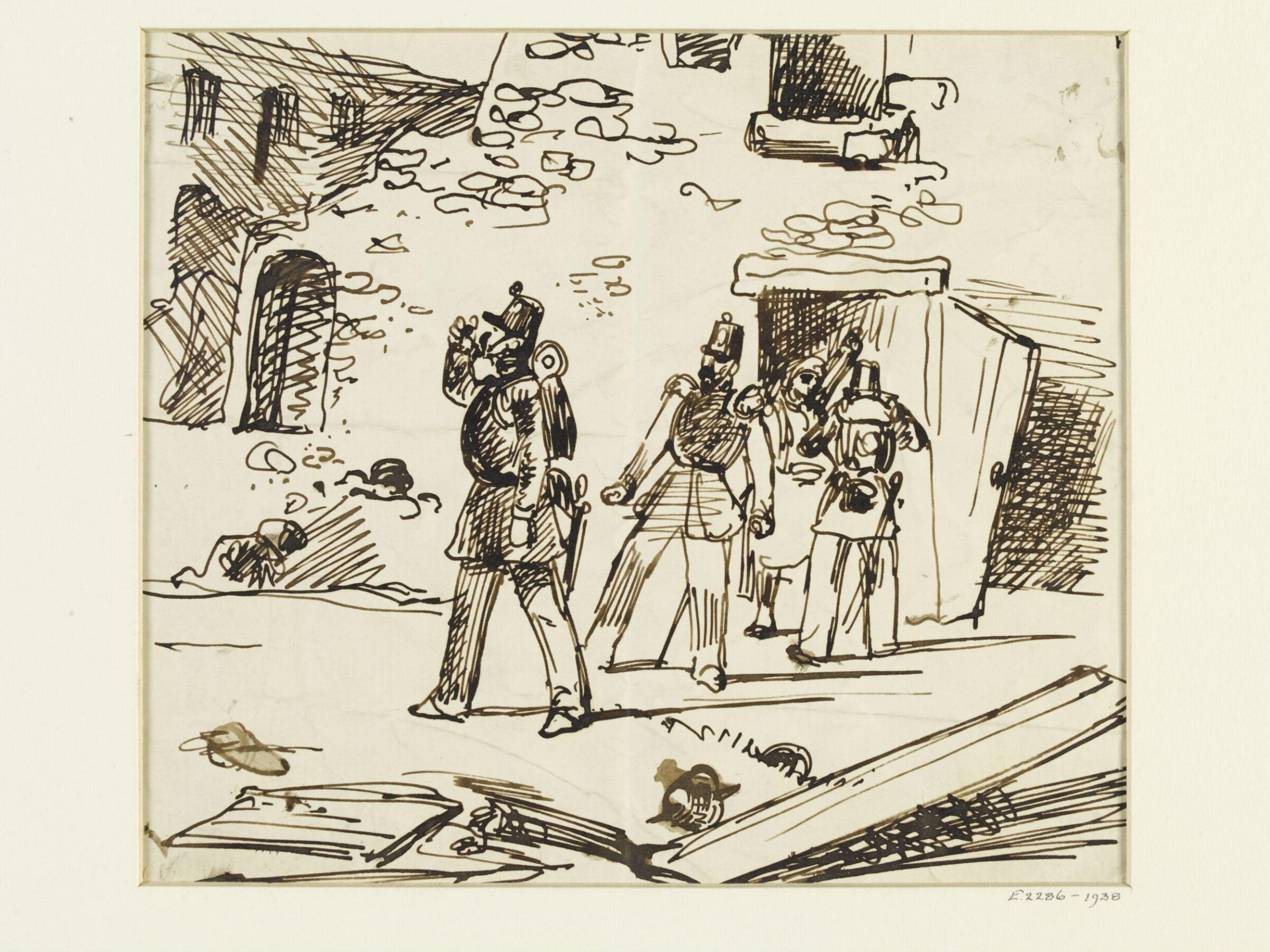 Drawing, Paul Musurus, c.1855