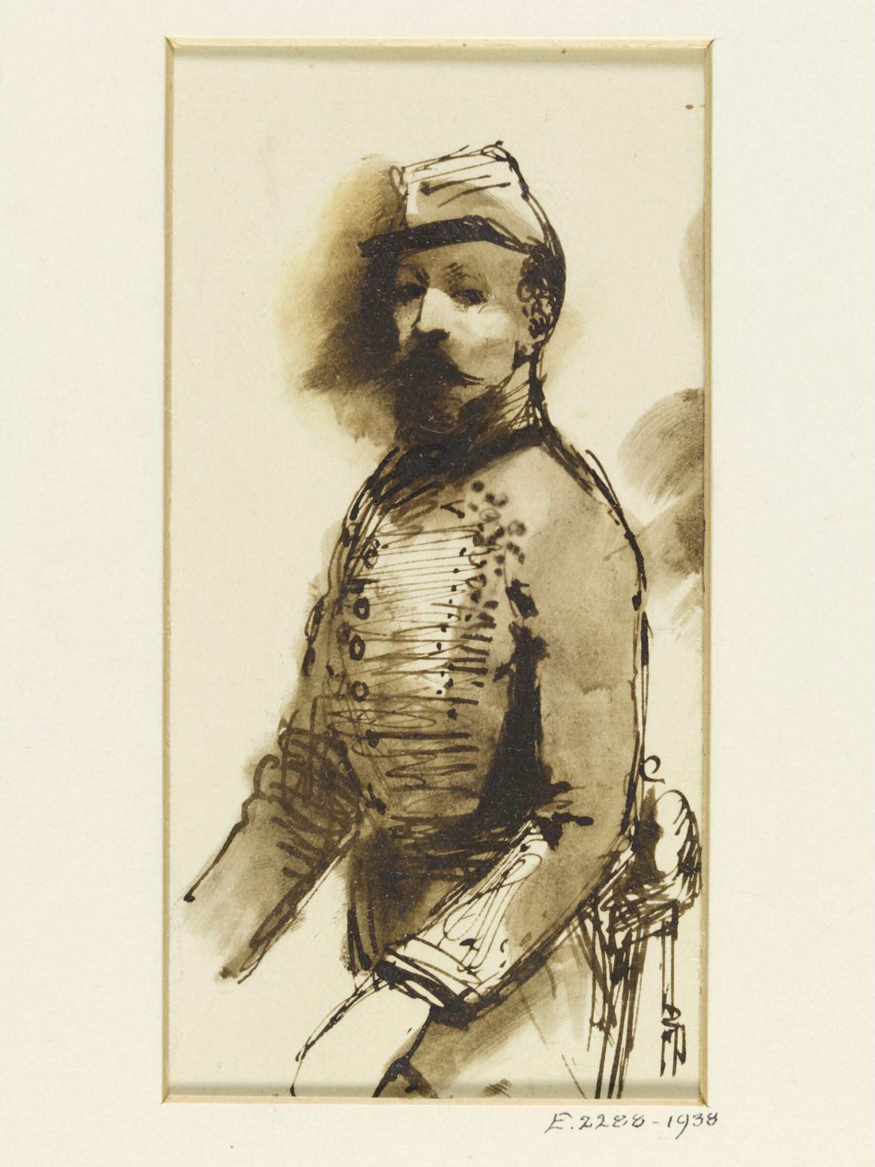 Drawing, Paul Musurus, c.1855