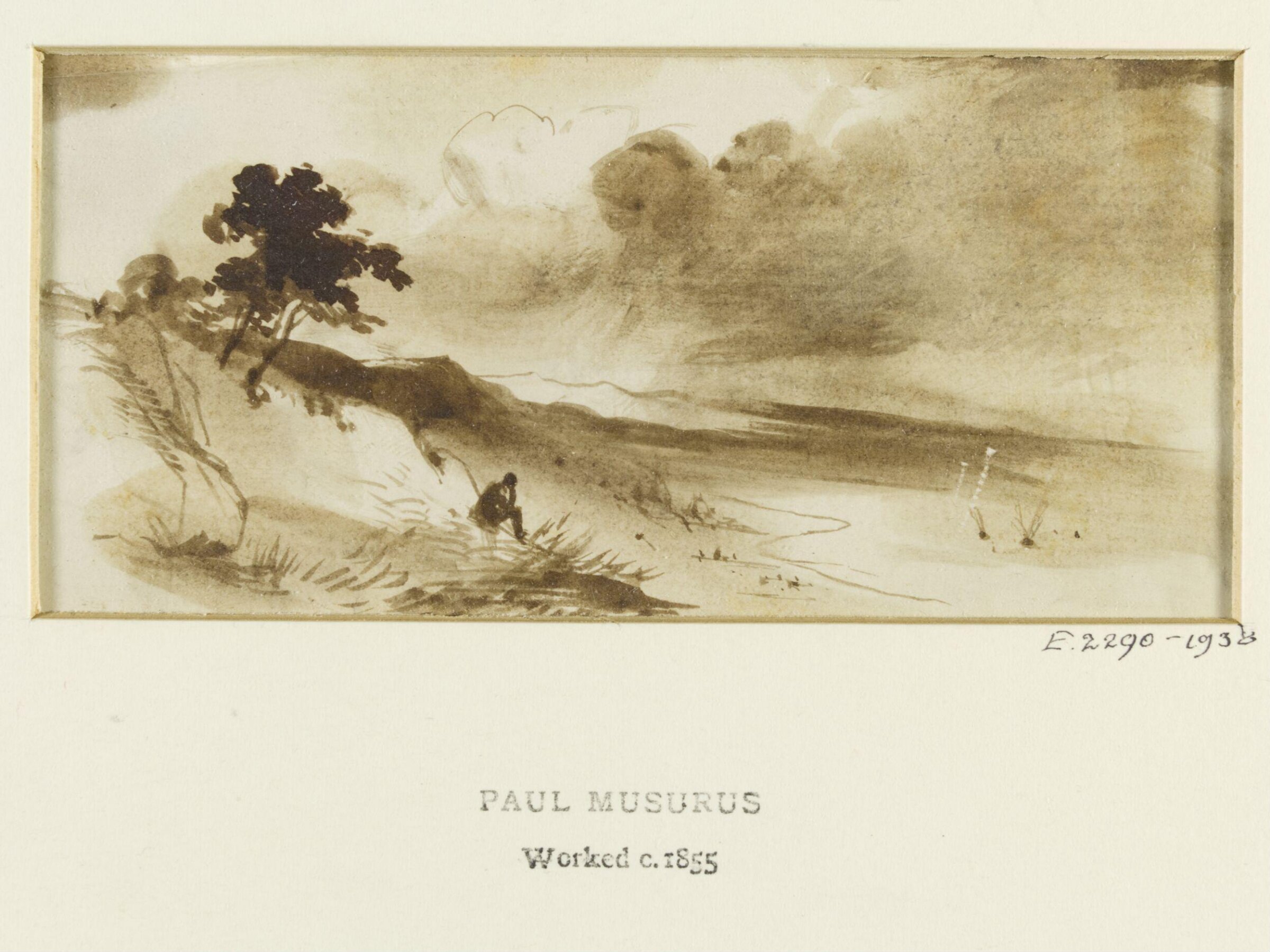 Drawing, Paul Musurus, c.1855