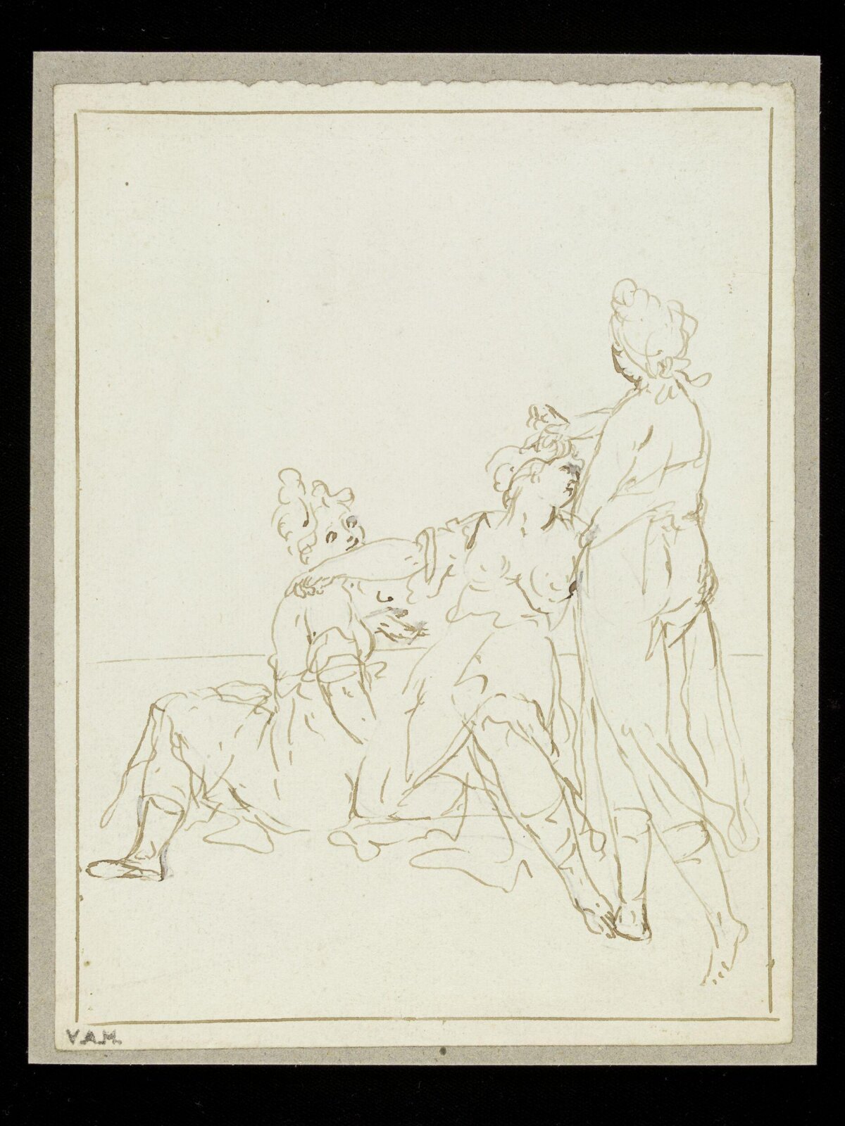 Drawing, Thomas Masselli, 2nd half 18th century