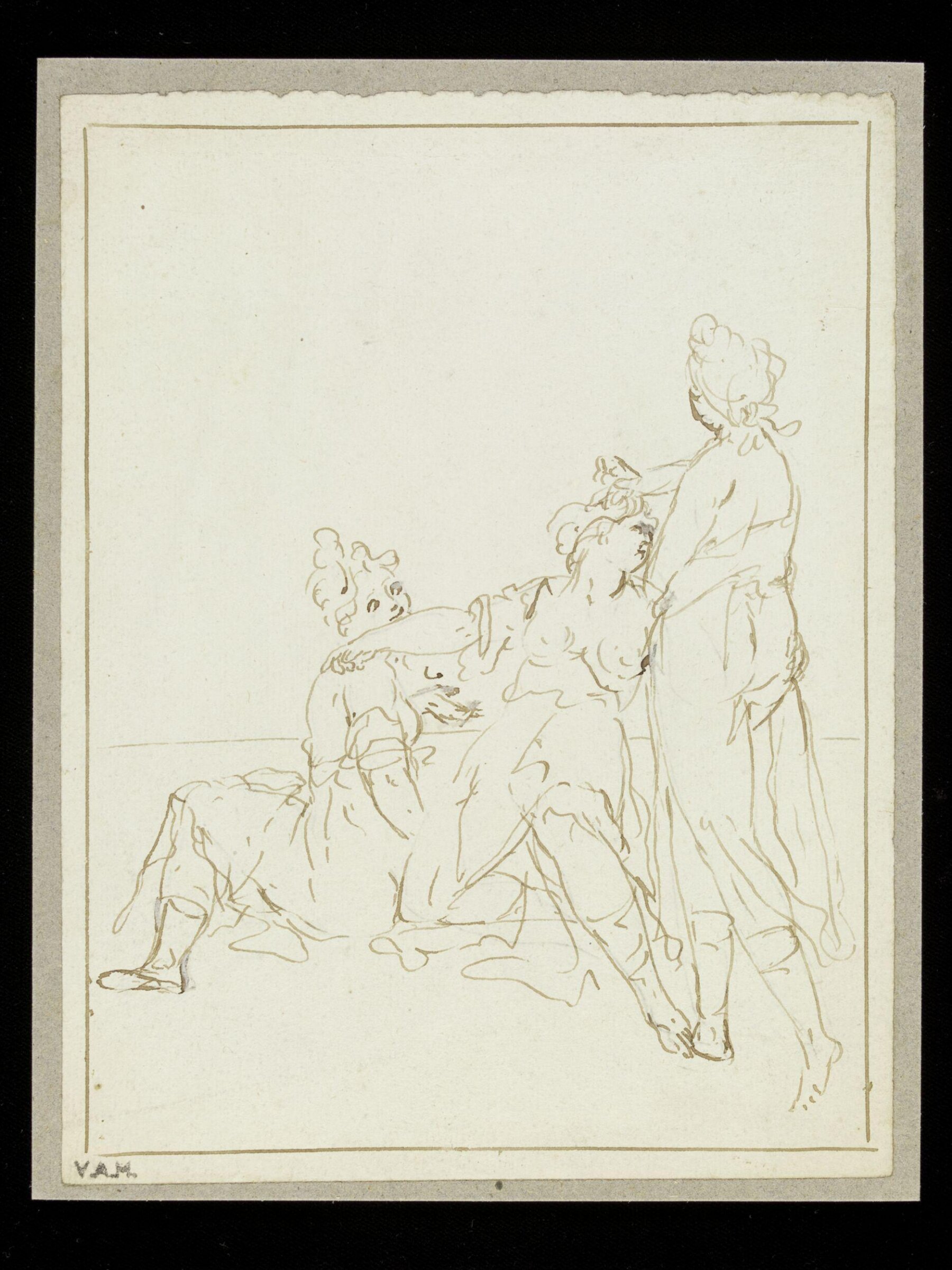 Drawing, Thomas Masselli, 2nd half 18th century