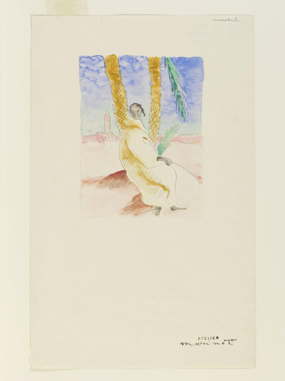 Drawing, Maurice Marinot