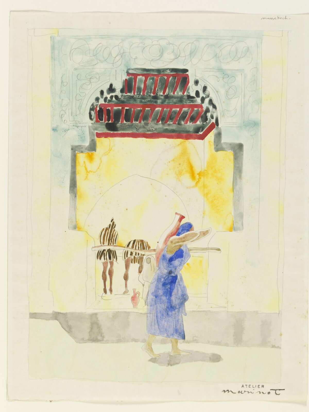 Drawing, Maurice Marinot