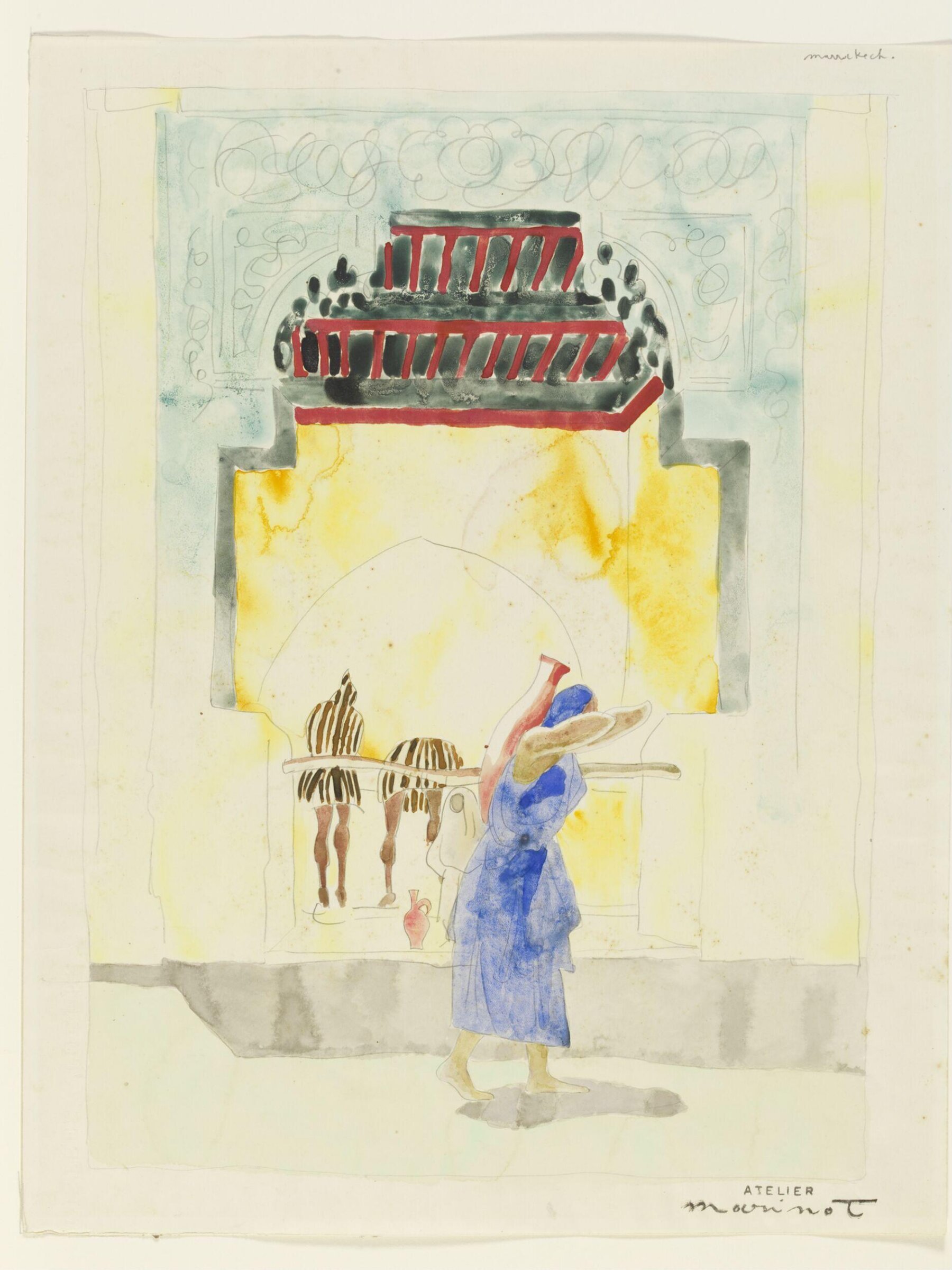 Drawing, Maurice Marinot