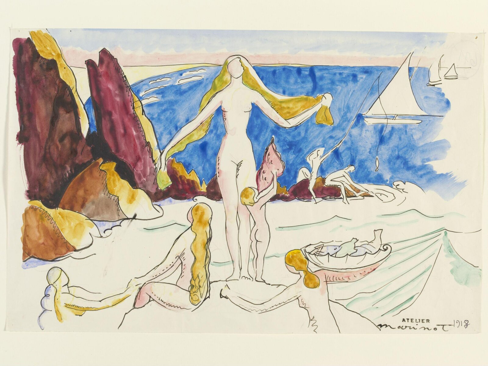 Drawing, Maurice Marinot