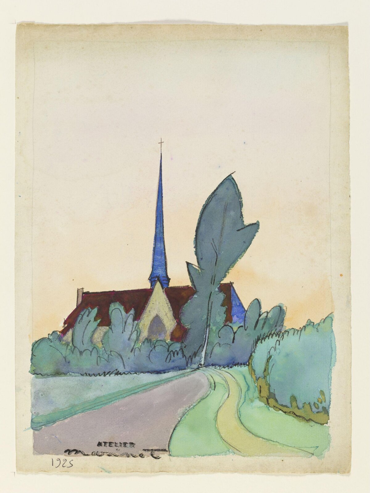 Drawing, Maurice Marinot