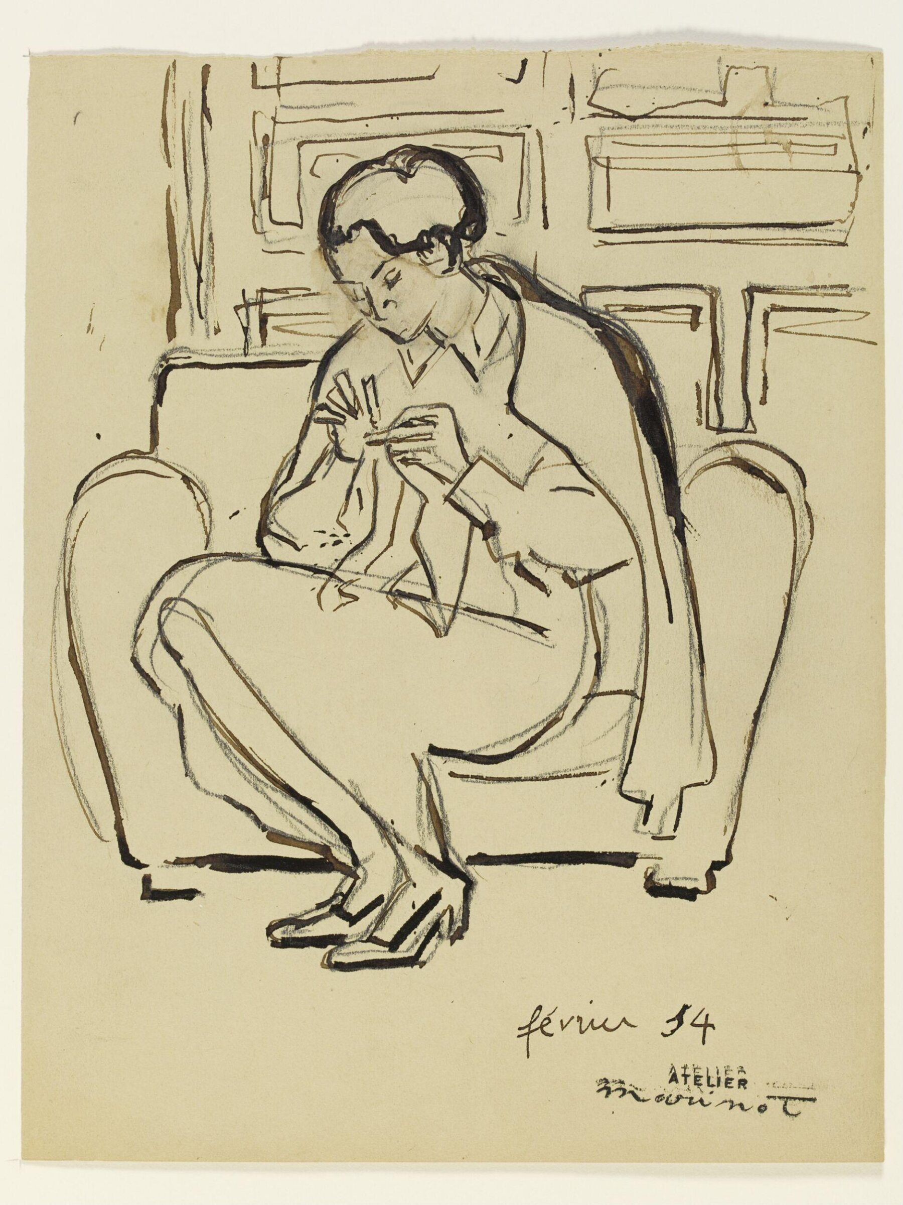 Drawing, Maurice Marinot