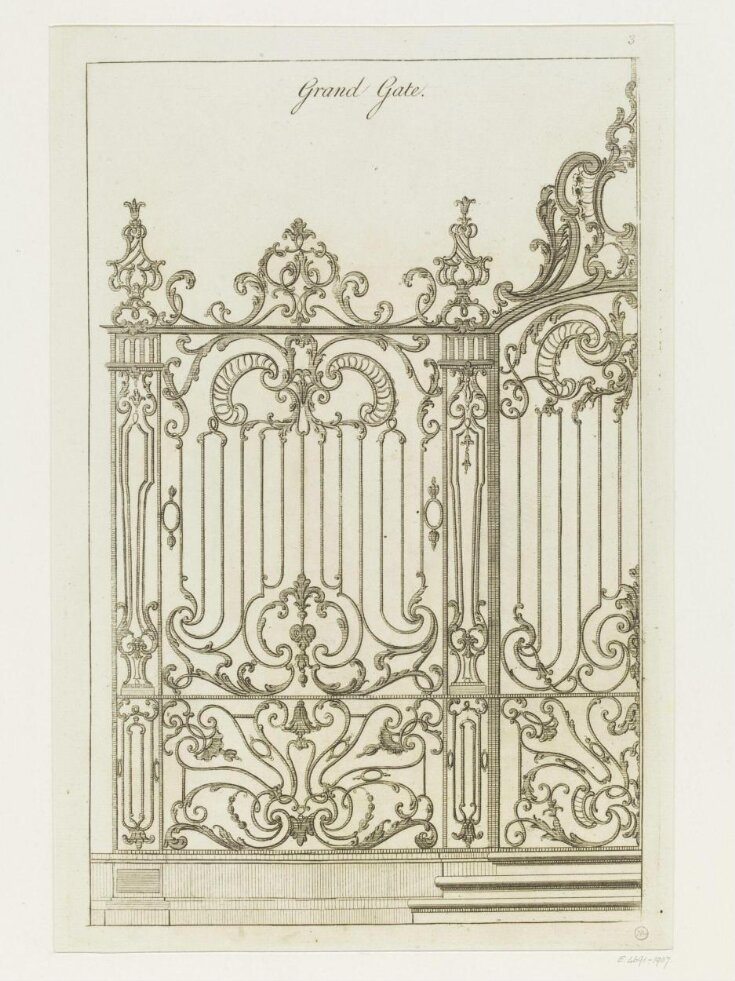 A New Book of Iron Work containing a Great Variety of Designs Useful