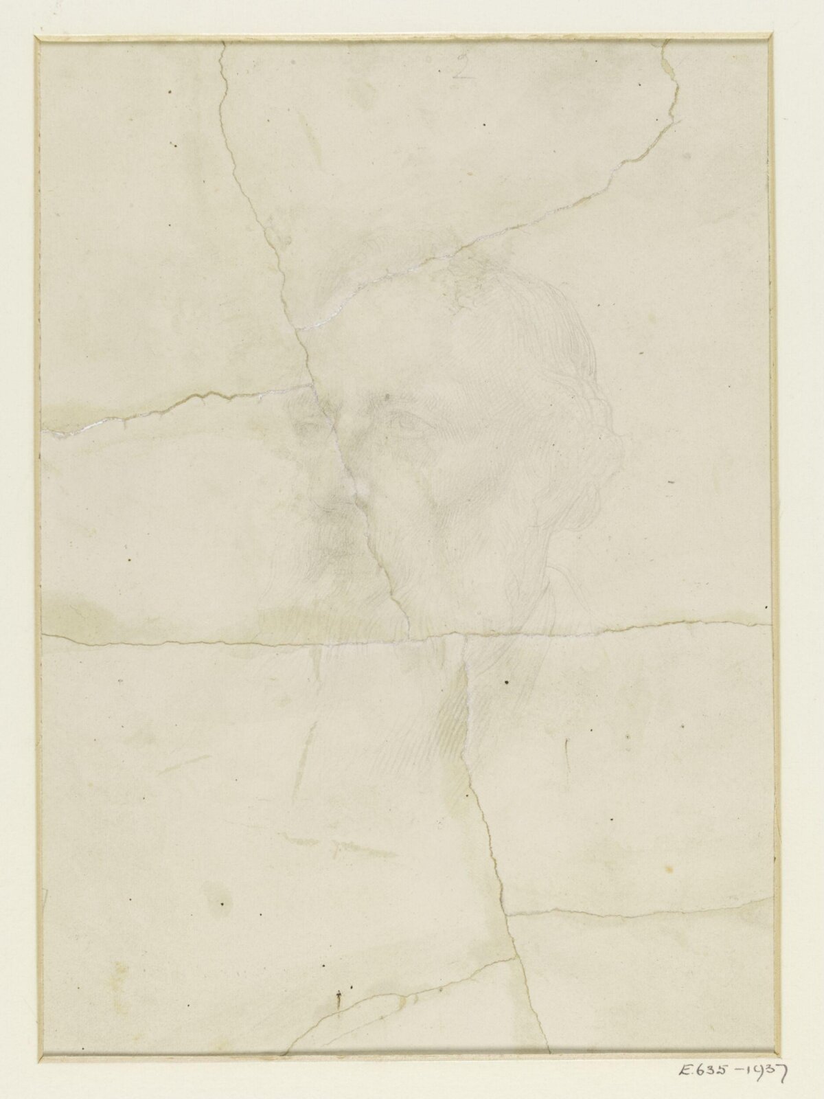 Drawing, Alphonse Legros, 1892
