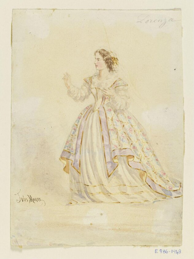 Drawing (ca. 1800) by Giuseppe Marri