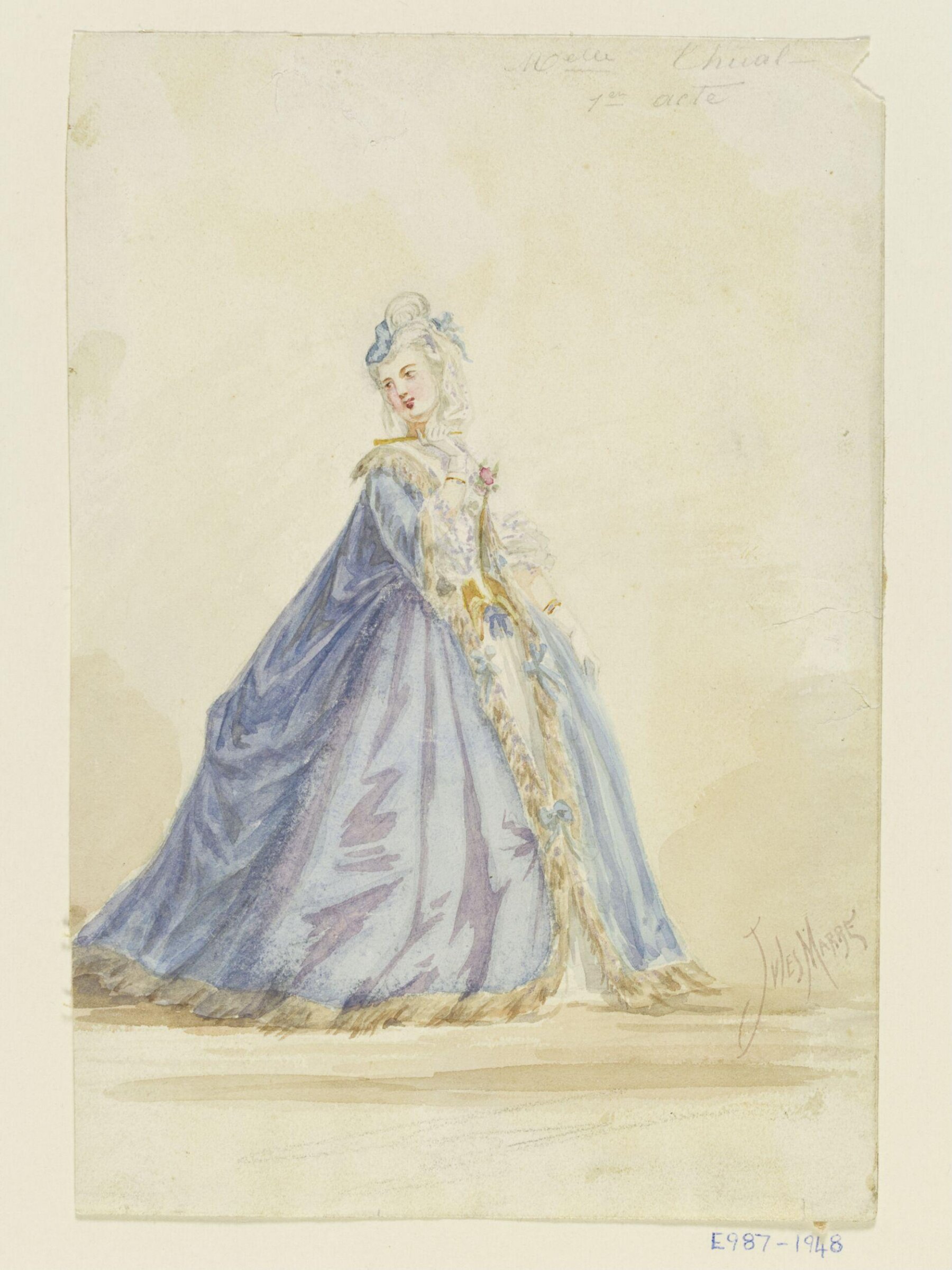 Drawing, Robert Marris, ca. 1800