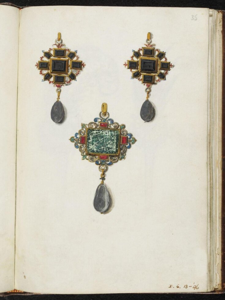 Designs for jewellery by Arnold Lulls top image