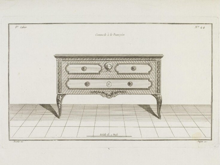 8e Cahier. Commodes image